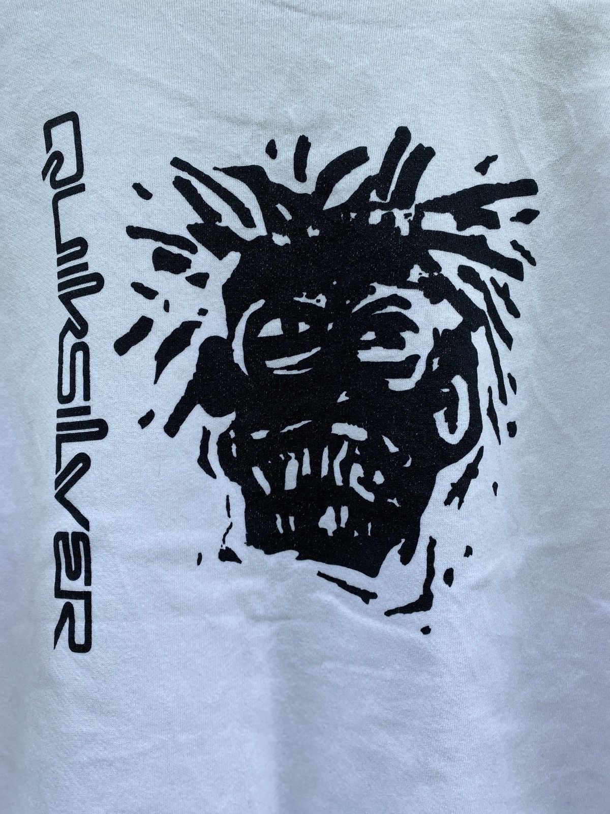 Quiksilver × Vintage Vintage 90s Quiksilver Warpaint Artwork Sweatshirt Size US M / EU 48-50 / 2 - 10 Thumbnail