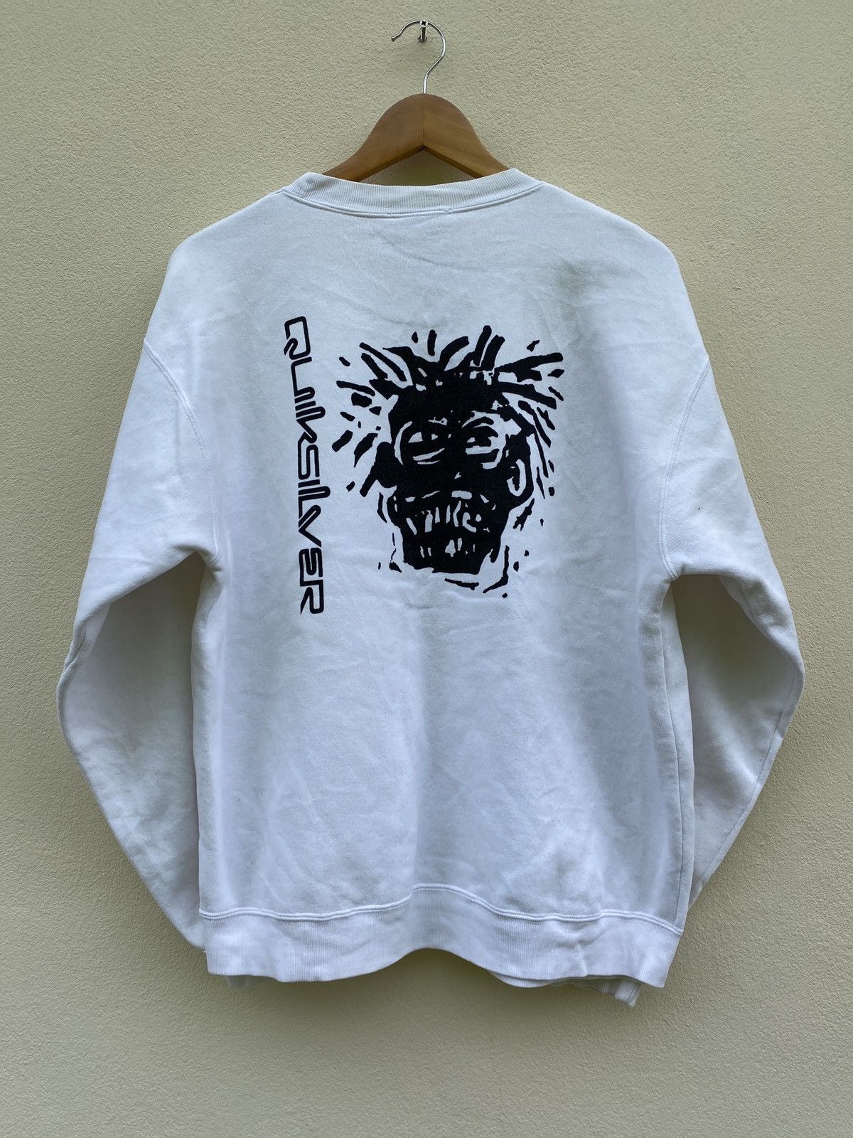 Vintage 90s Quiksilver Warpaint Artwork Sweatshirt