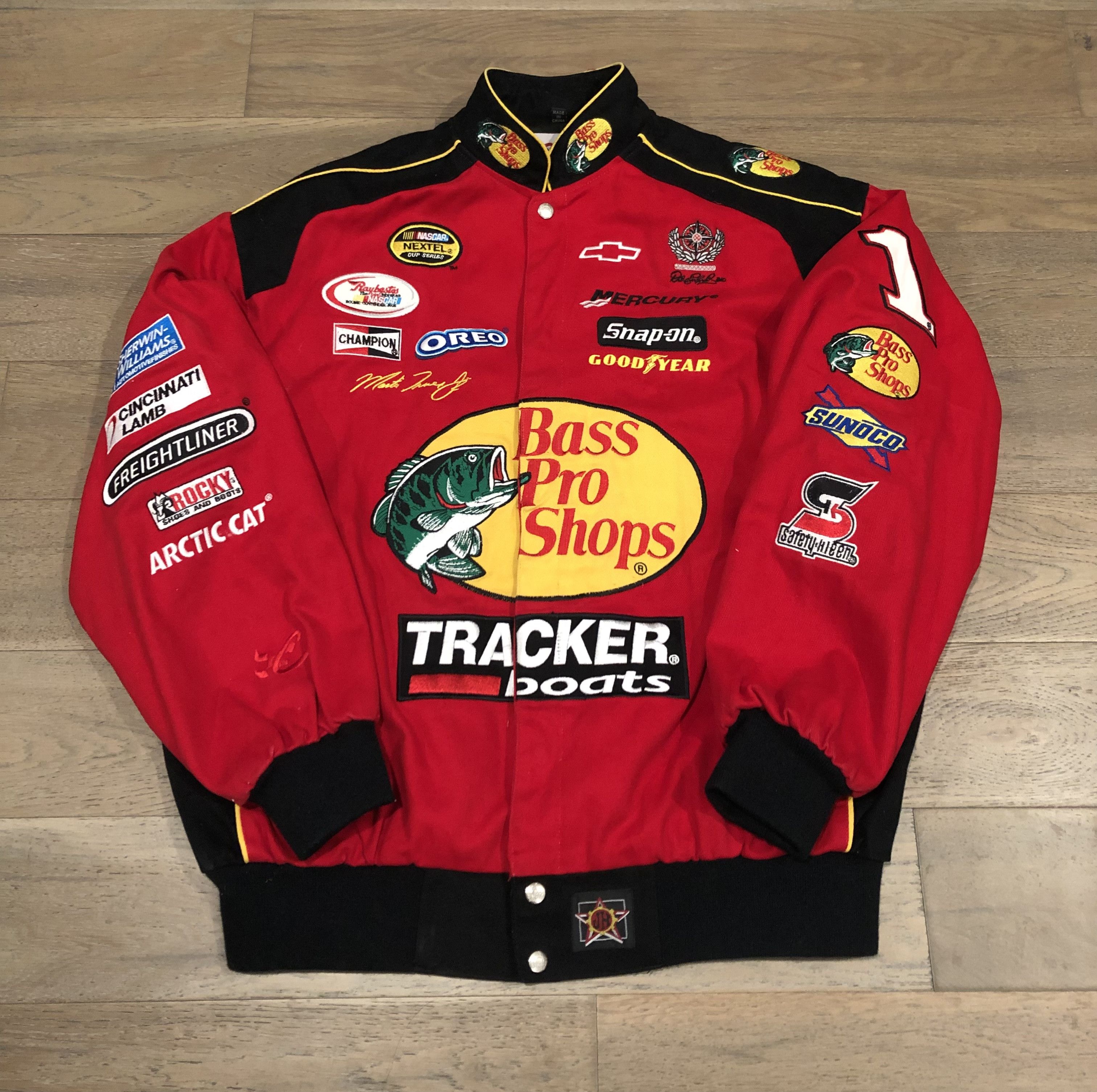 Jeff Hamilton × Jh Design × NASCAR NASCAR bass pro shops racing jacket ...