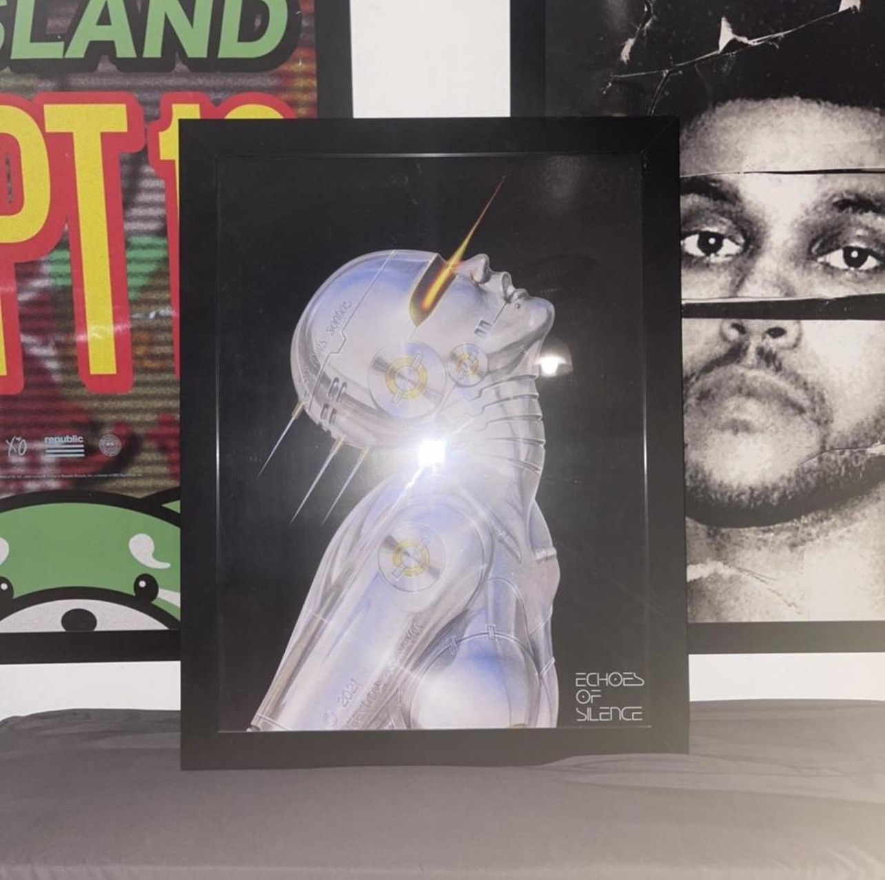 The Weeknd SORAYAMA X THE WEEKND ECHOES OF SILENCE LITHO | Grailed