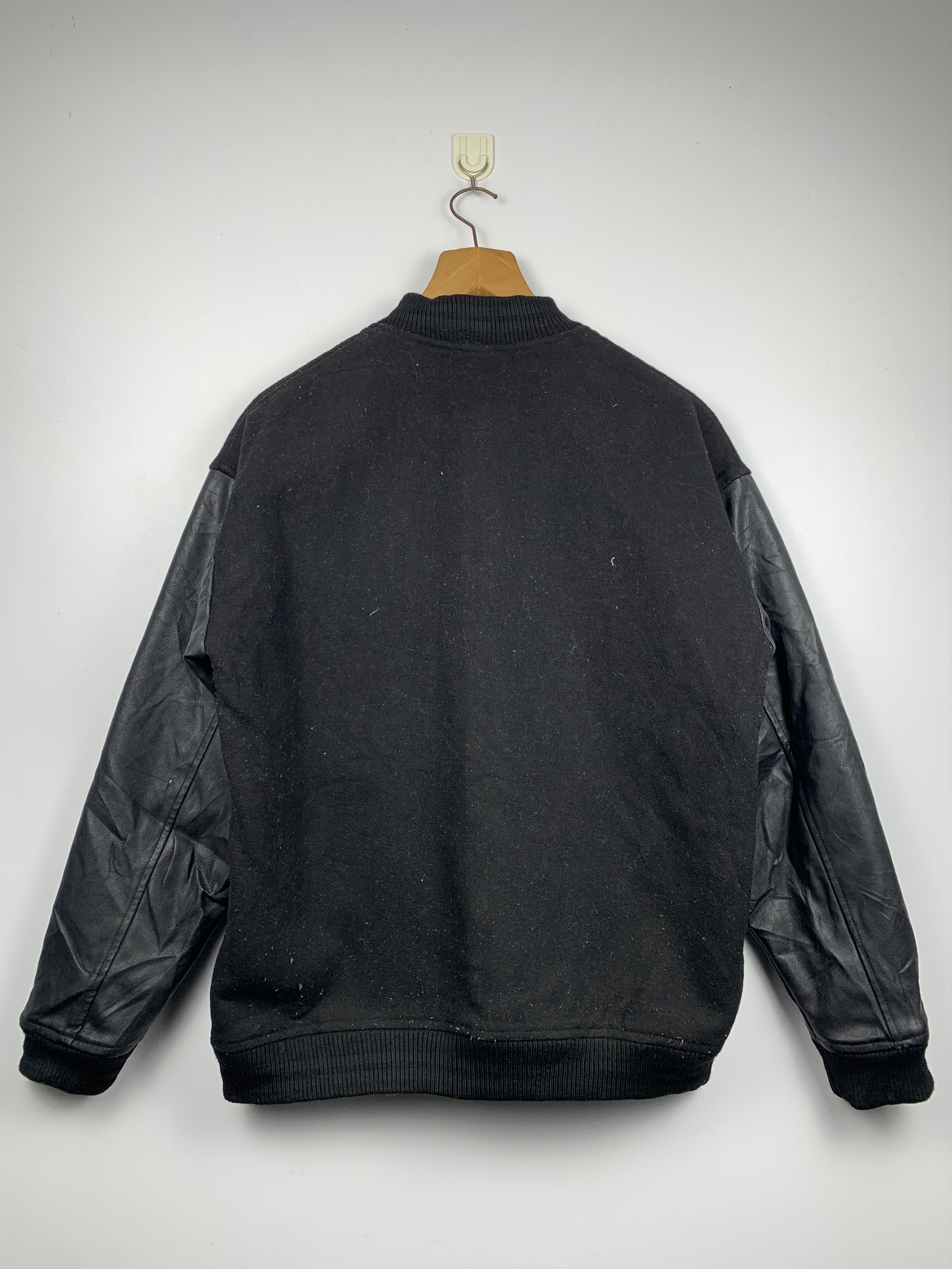 Vintage Japanese Brand Rageblue Sleeve Leather Varsity J1127 Size US M / EU 48-50 / 2 - 6 Thumbnail