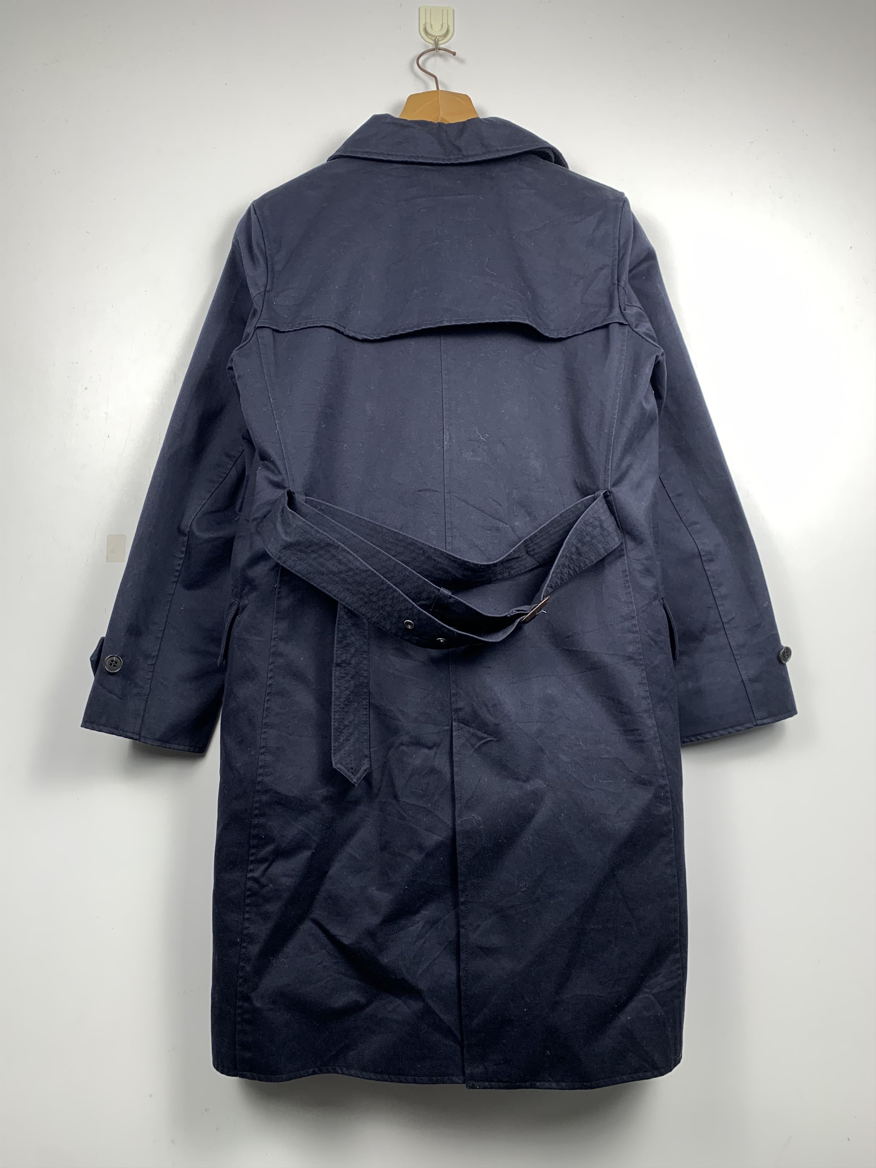 Designer Uniqlo X De La Fressange Doube Breasted Trench Jacket J1131 Size US L / EU 52-54 / 3 - 3 Thumbnail