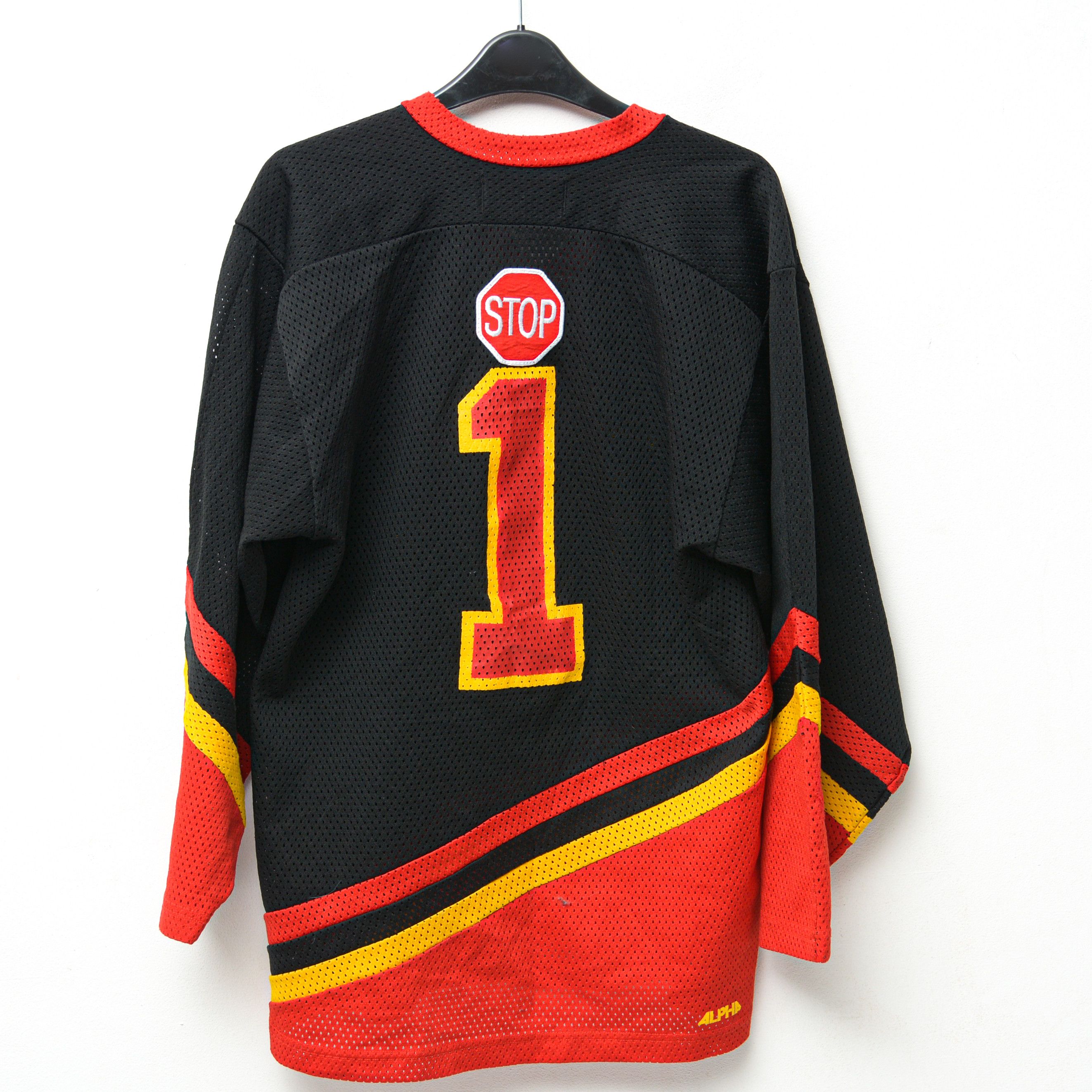 Alpha Industries × Vintage Sportswear Hockey Made in Canada Mens S Jersey Shirt KC 90s Size US S / EU 44-46 / 1 - 4 Thumbnail