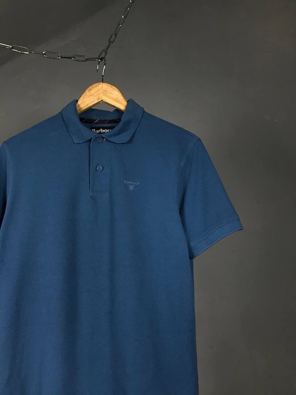 Barbour Barbour casual streetwear luxury polo tee Size US M / EU 48-50 / 2 - 2 Thumbnail