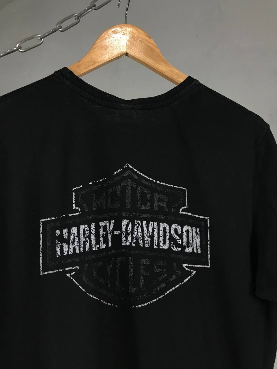 Vintage Harley Davidson vintage rock skull skeleton tee Size US M / EU 48-50 / 2 - 7 Thumbnail