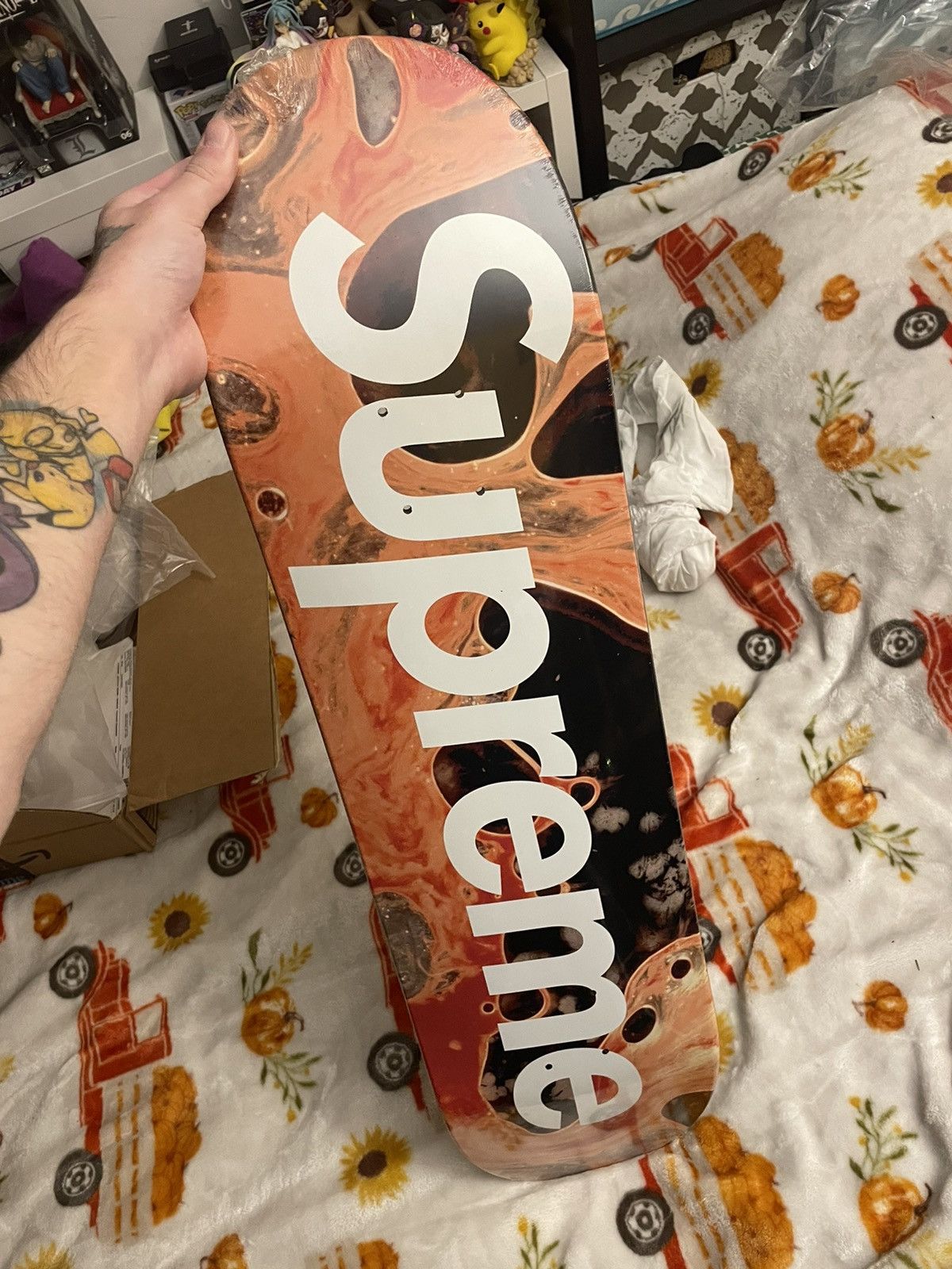 Supreme Supreme blood and semen skateboard deck | Grailed