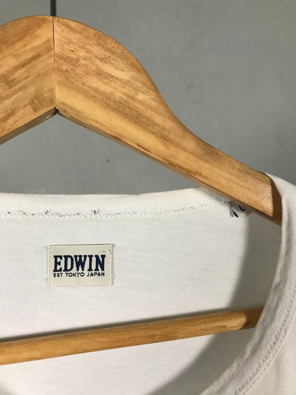 Edwin × Japanese Brand Edwin Japanese brand streetwear luxury tee Size US L / EU 52-54 / 3 - 4 Thumbnail