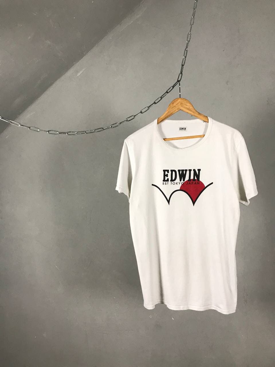 Edwin × Japanese Brand Edwin Japanese brand streetwear luxury tee Size US L / EU 52-54 / 3 - 1 Thumbnail