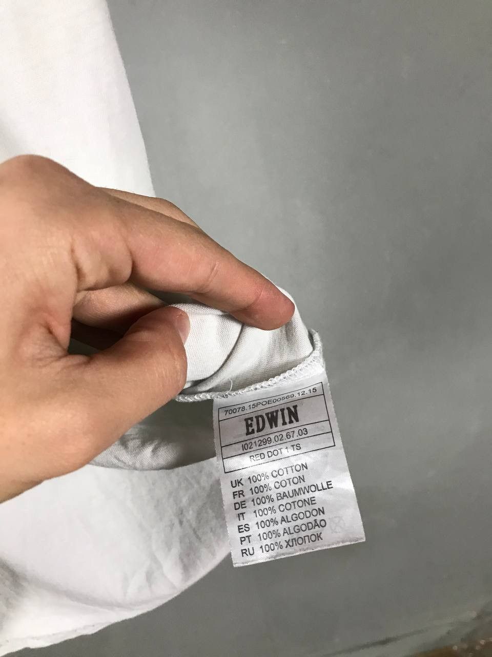 Edwin × Japanese Brand Edwin Japanese brand streetwear luxury tee Size US L / EU 52-54 / 3 - 6 Thumbnail