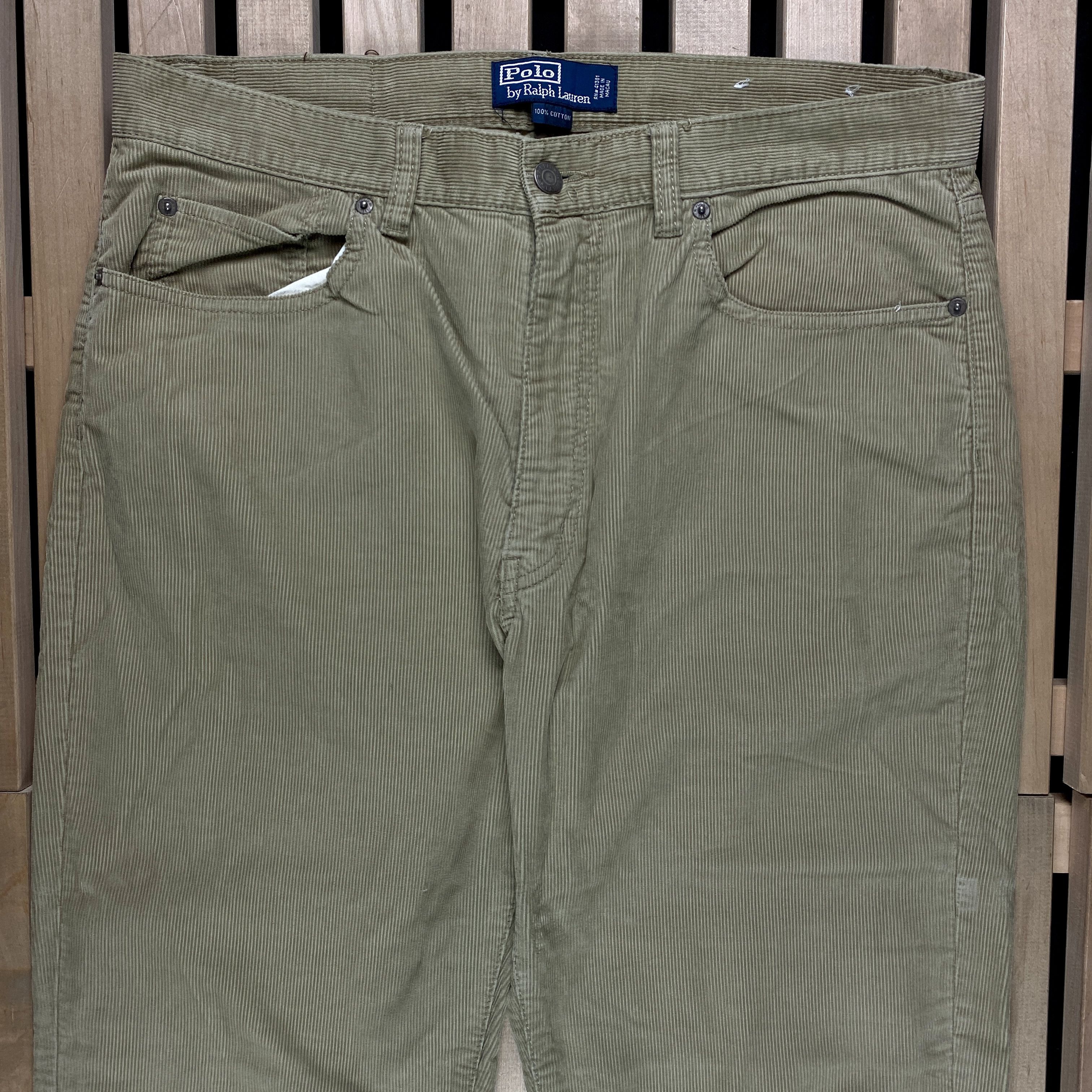 Polo Ralph Lauren × Ralph Lauren × Vintage Mens Pants Polo Ralph Lauren Vintage Size 35 Size US 35 - 2 Thumbnail