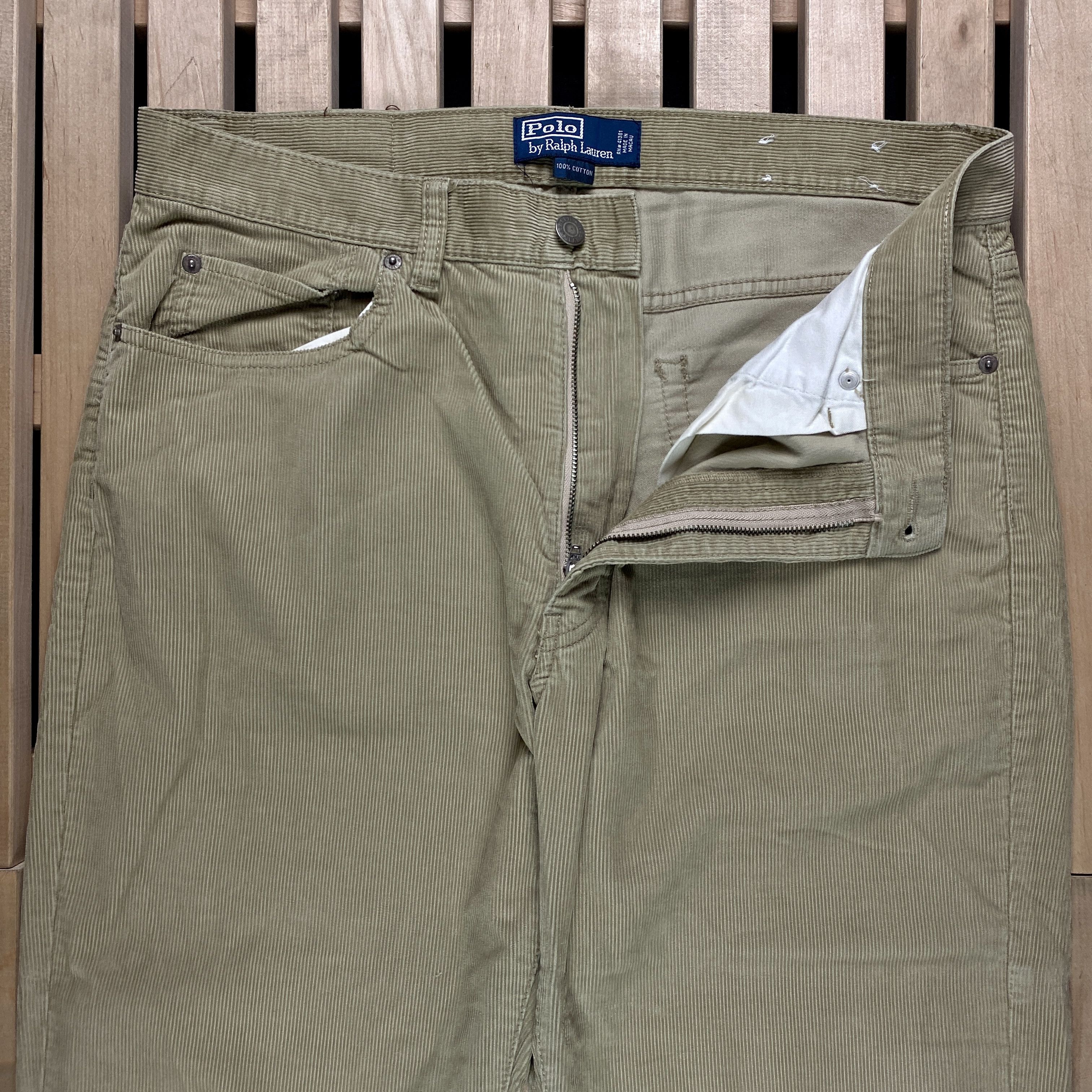 Polo Ralph Lauren × Ralph Lauren × Vintage Mens Pants Polo Ralph Lauren Vintage Size 35 Size US 35 - 4 Thumbnail
