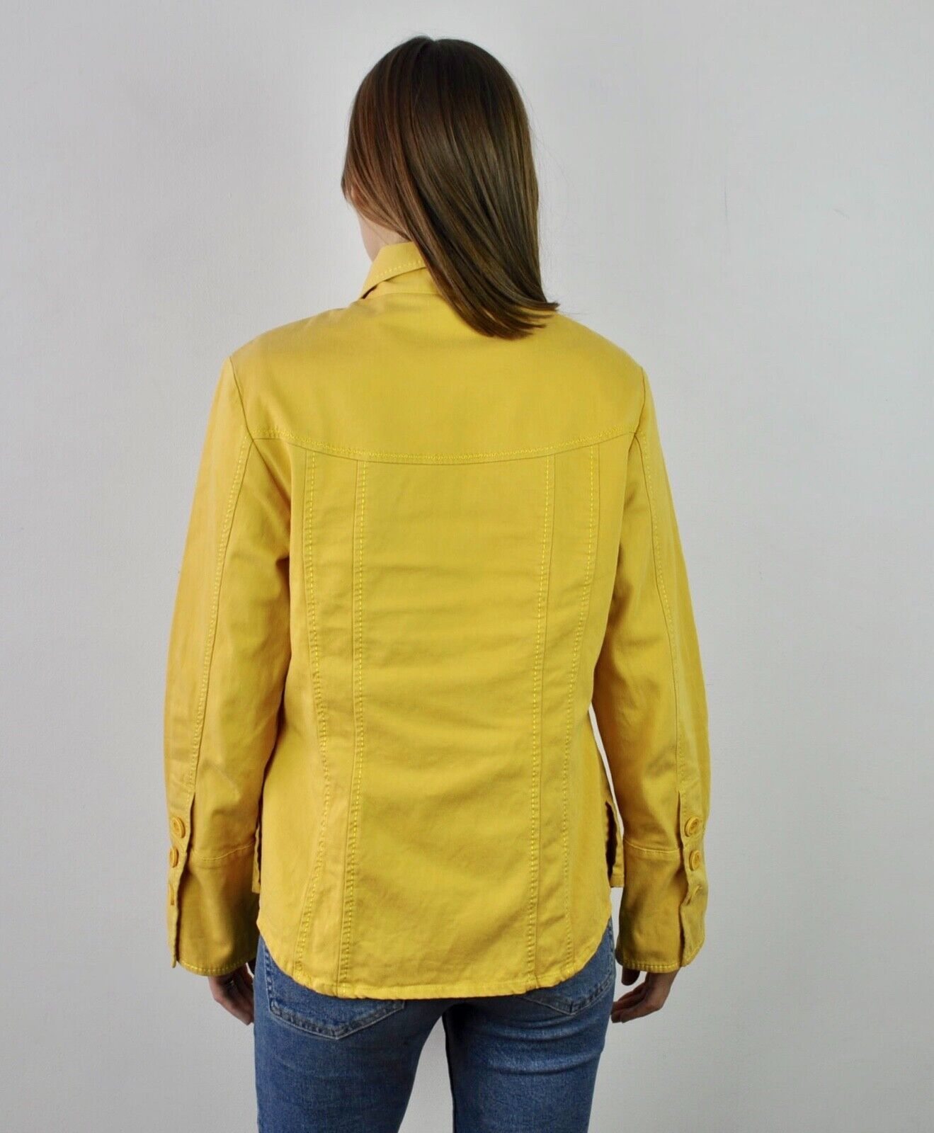 Other × Vintage NP Yellow Jacket Button Up Blazer Sport Coat Padded Shoulder Size S / US 4 / IT 40 - 6 Thumbnail