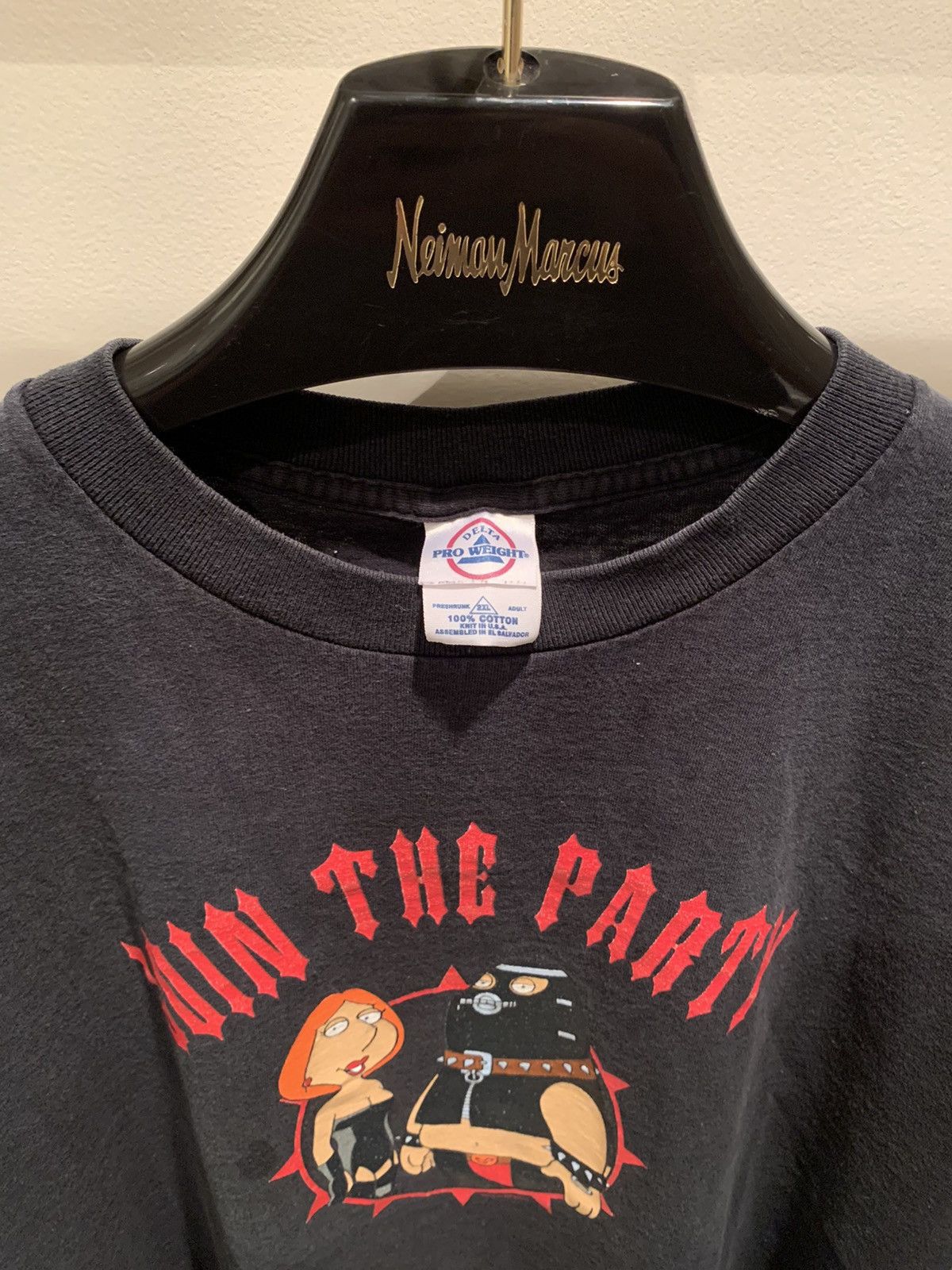 Delta × Vintage Vintage Family Guy Join The Party Shirt Size US XL / EU 56 / 4 - 2 Thumbnail