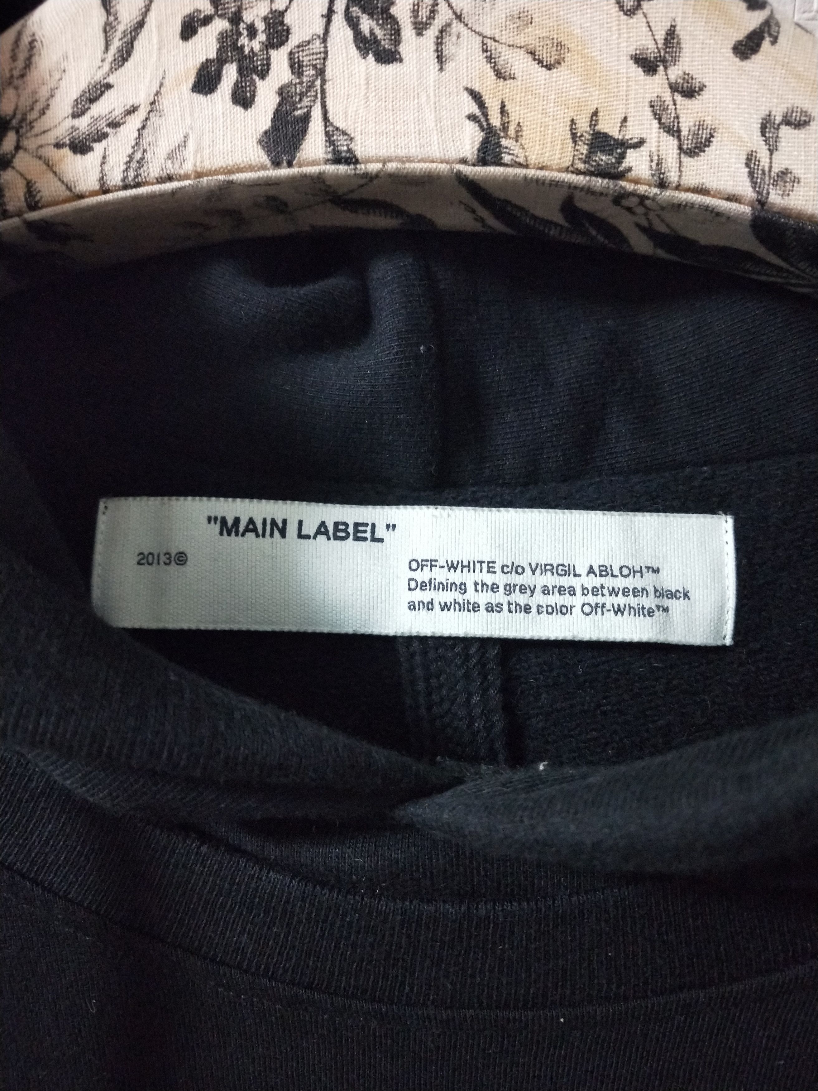 Off-White Double Sleeve Airport Tape Hoodie Size US L / EU 52-54 / 3 - 4 Thumbnail