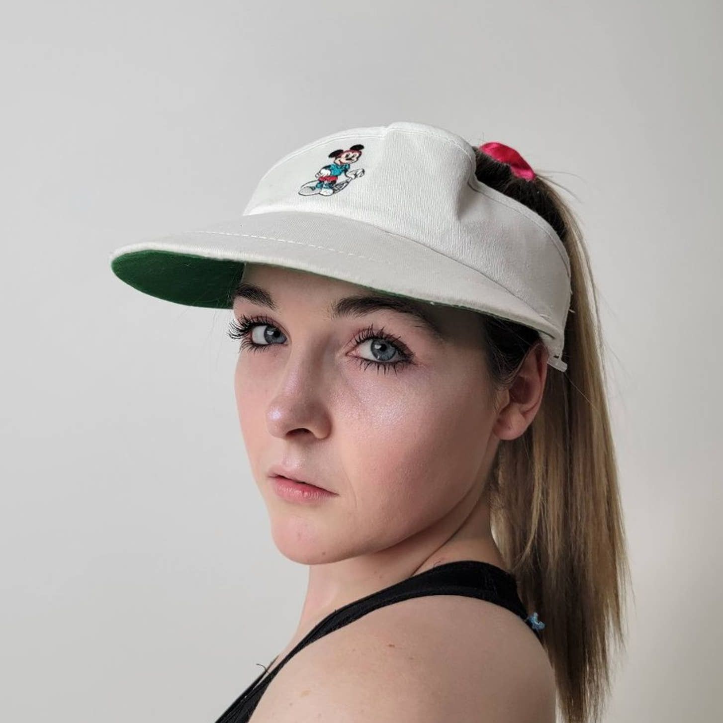 Disney Vintage 90s PRO Mickey Mouse Tennis Sun Visor | Grailed