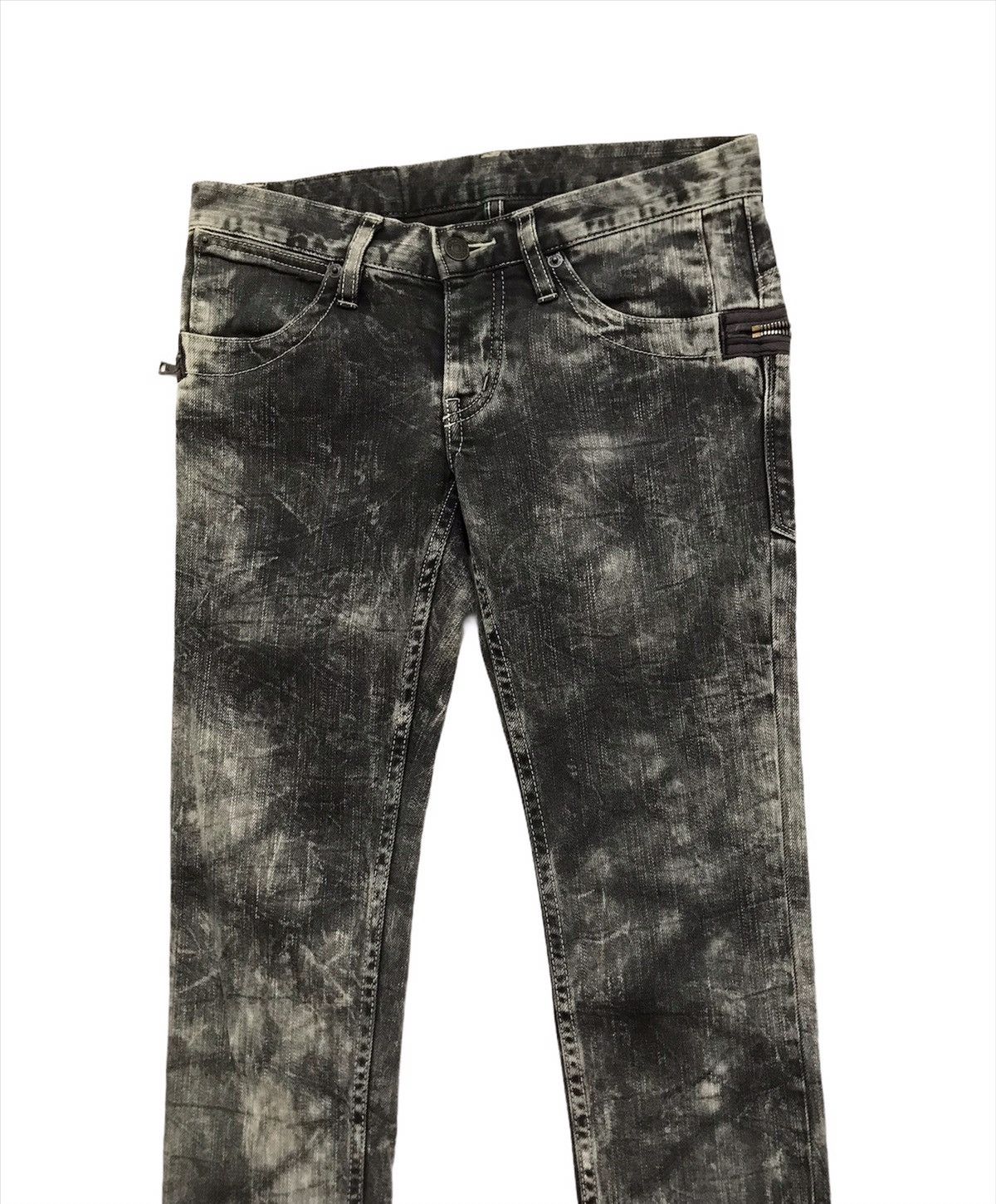 Hysteric Glamour Hysteric Glamour Skinny Acid Wash Jeans Size 29" - 2 Thumbnail