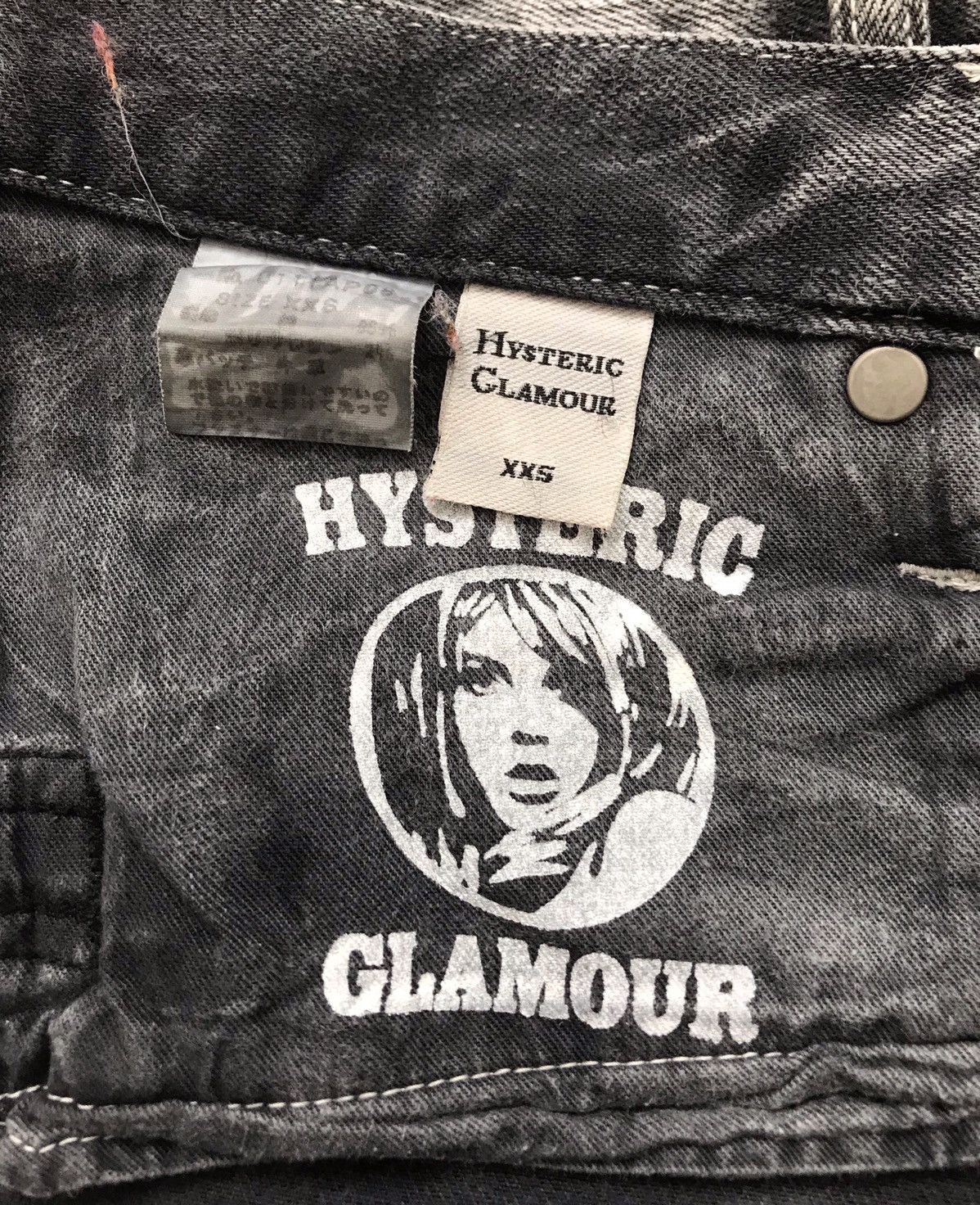 Hysteric Glamour Hysteric Glamour Skinny Acid Wash Jeans Size 29" - 7 Thumbnail