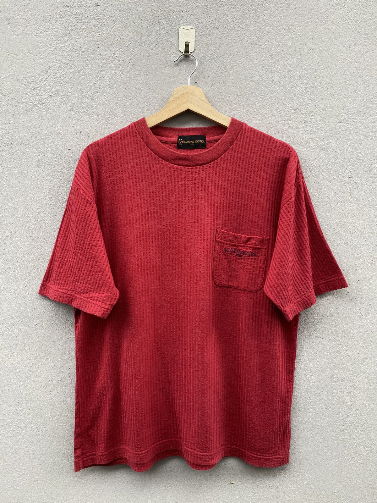 💥OFFER💥 Vintage 90s Gianni Valentino Pocket Tee