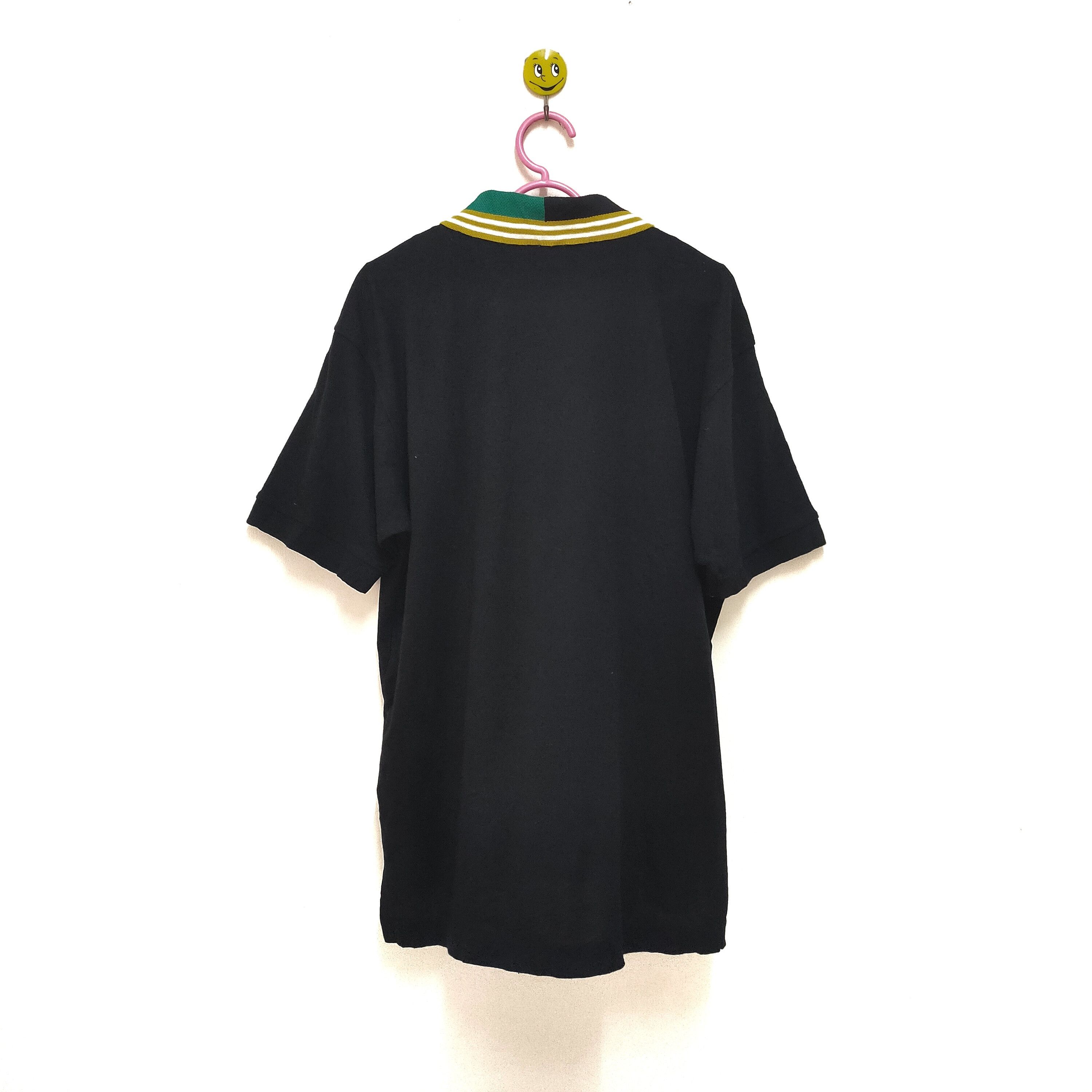 Valentino Gianni Valentino Italy Embroidered Spellout Polos Rainbow Size US M / EU 48-50 / 2 - 2 Thumbnail