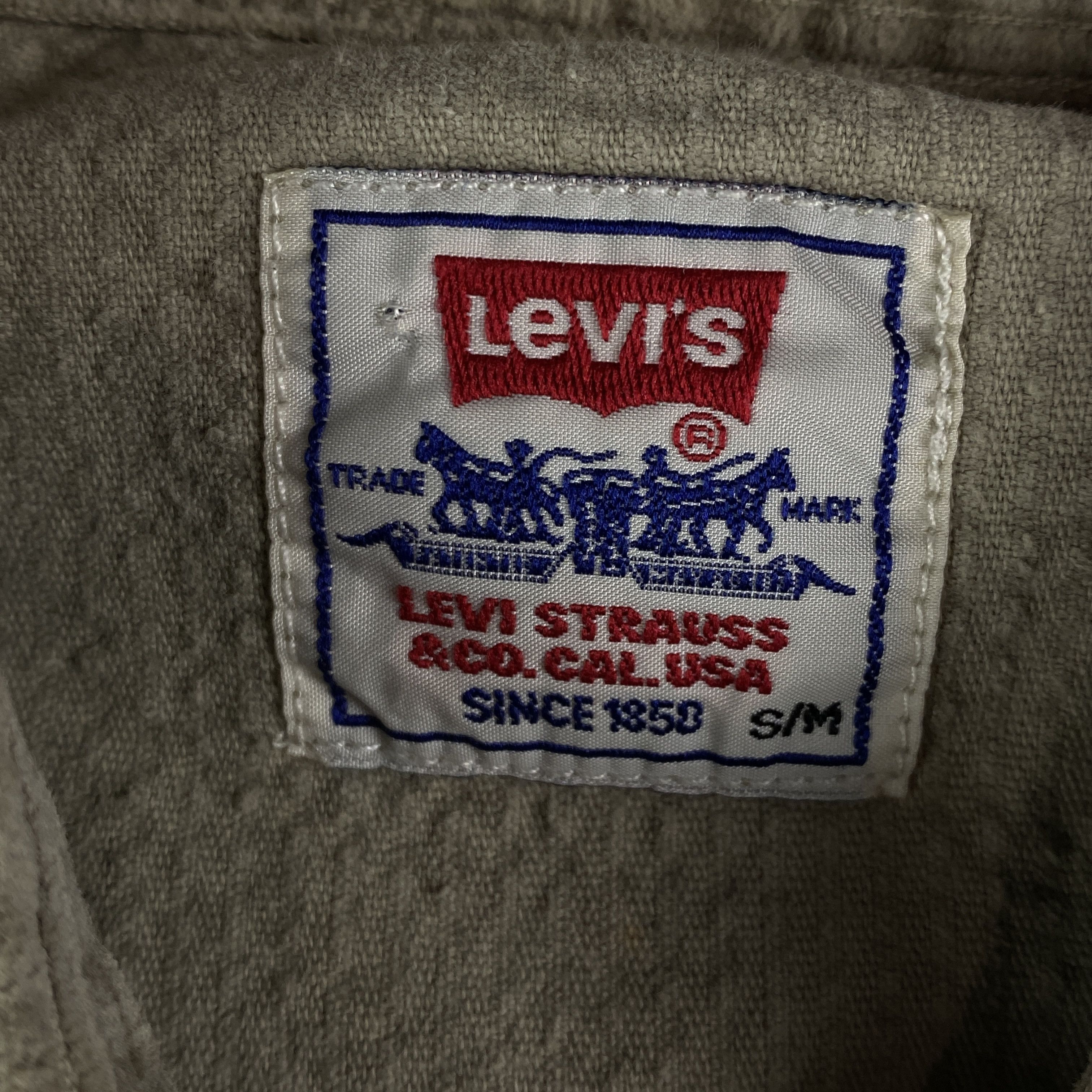 Levi's × Levi's Vintage Clothing × Vintage Mens Shirt Long Sleeve Levis Vintage Size S/M Size US S / EU 44-46 / 1 - 7 Thumbnail