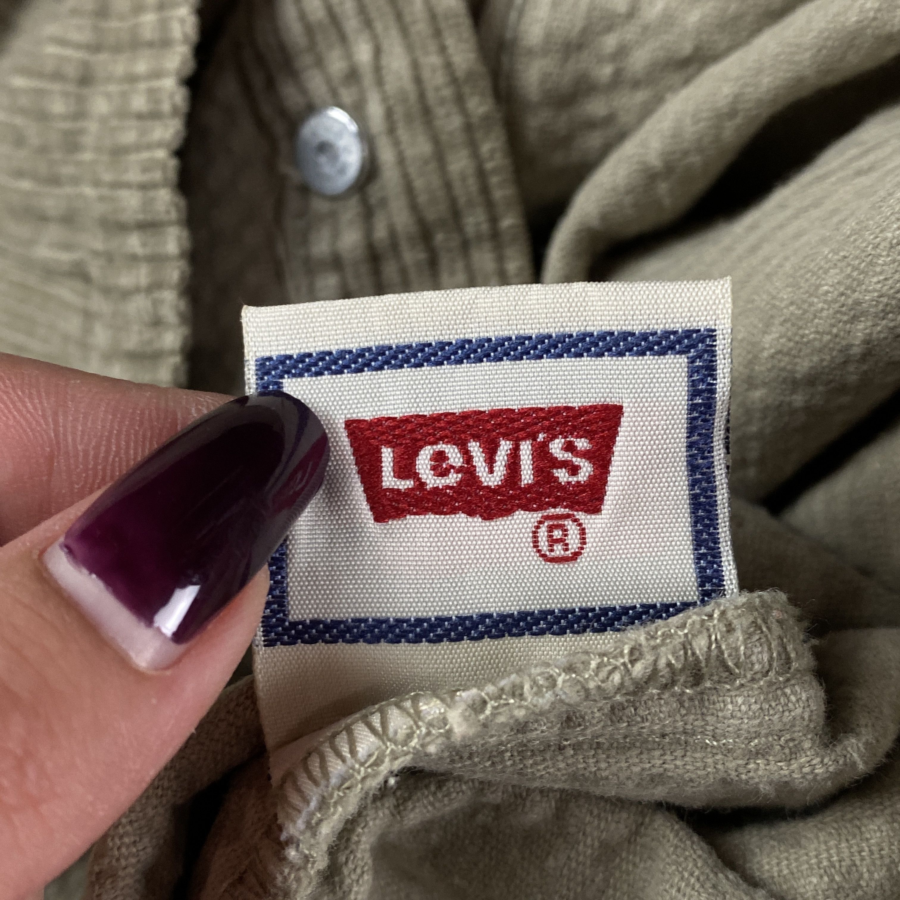 Levi's × Levi's Vintage Clothing × Vintage Mens Shirt Long Sleeve Levis Vintage Size S/M Size US S / EU 44-46 / 1 - 8 Thumbnail