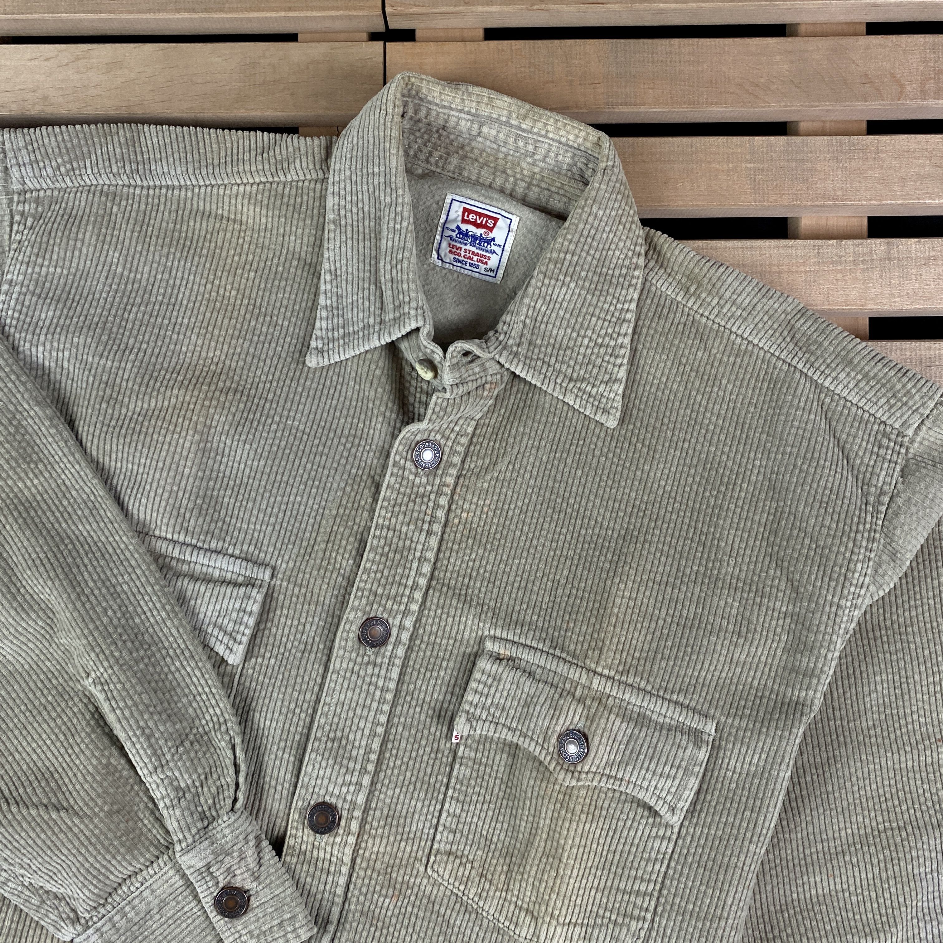 Levi's × Levi's Vintage Clothing × Vintage Mens Shirt Long Sleeve Levis Vintage Size S/M Size US S / EU 44-46 / 1 - 2 Thumbnail