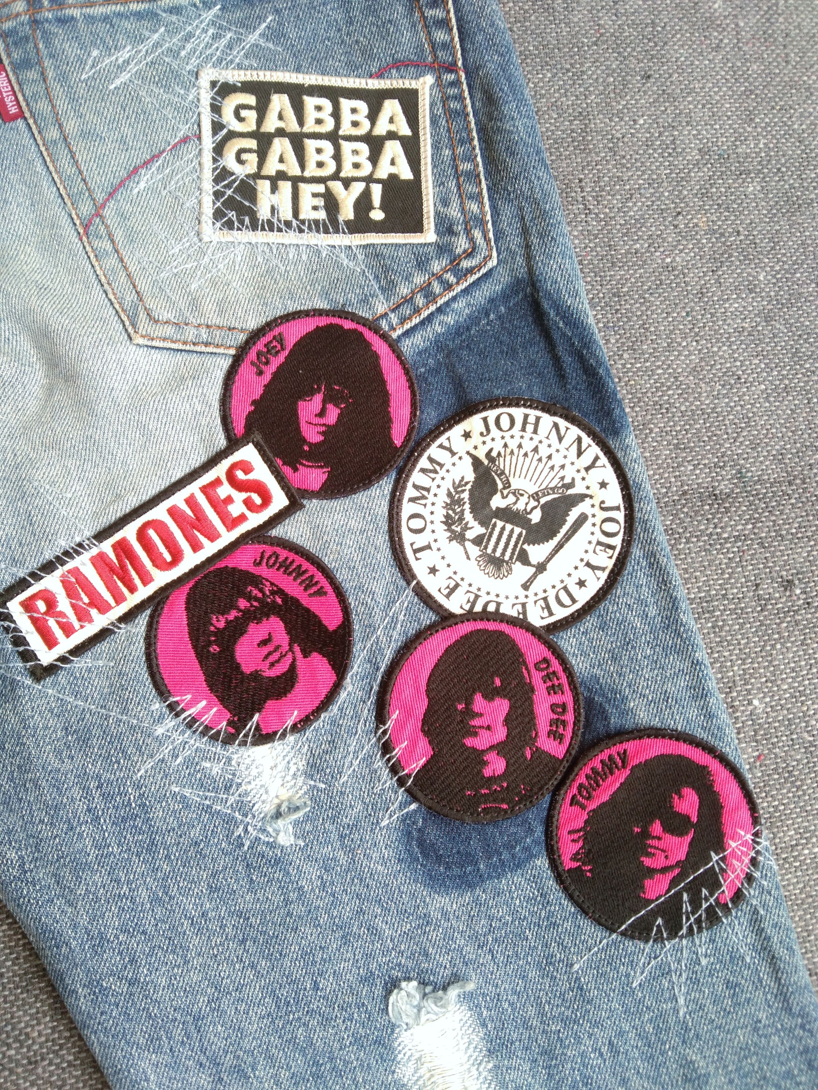 Hysteric Glamour Vintage Hysteric Glamour Jeans Kinky x Ramones 28x28 Size US 28 / EU 44 - 4 Thumbnail