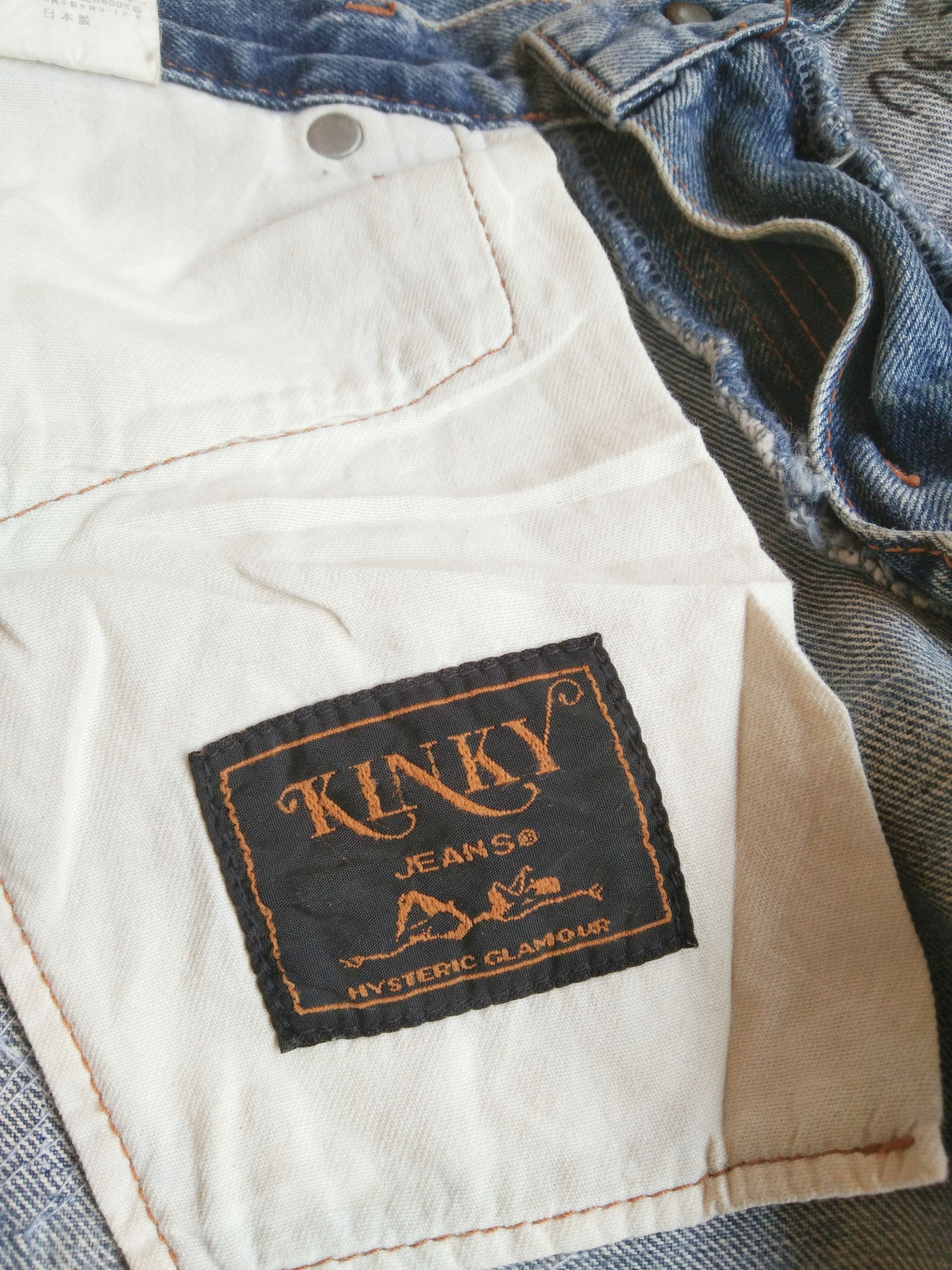 Hysteric Glamour Vintage Hysteric Glamour Jeans Kinky x Ramones 28x28 Size US 28 / EU 44 - 10 Thumbnail