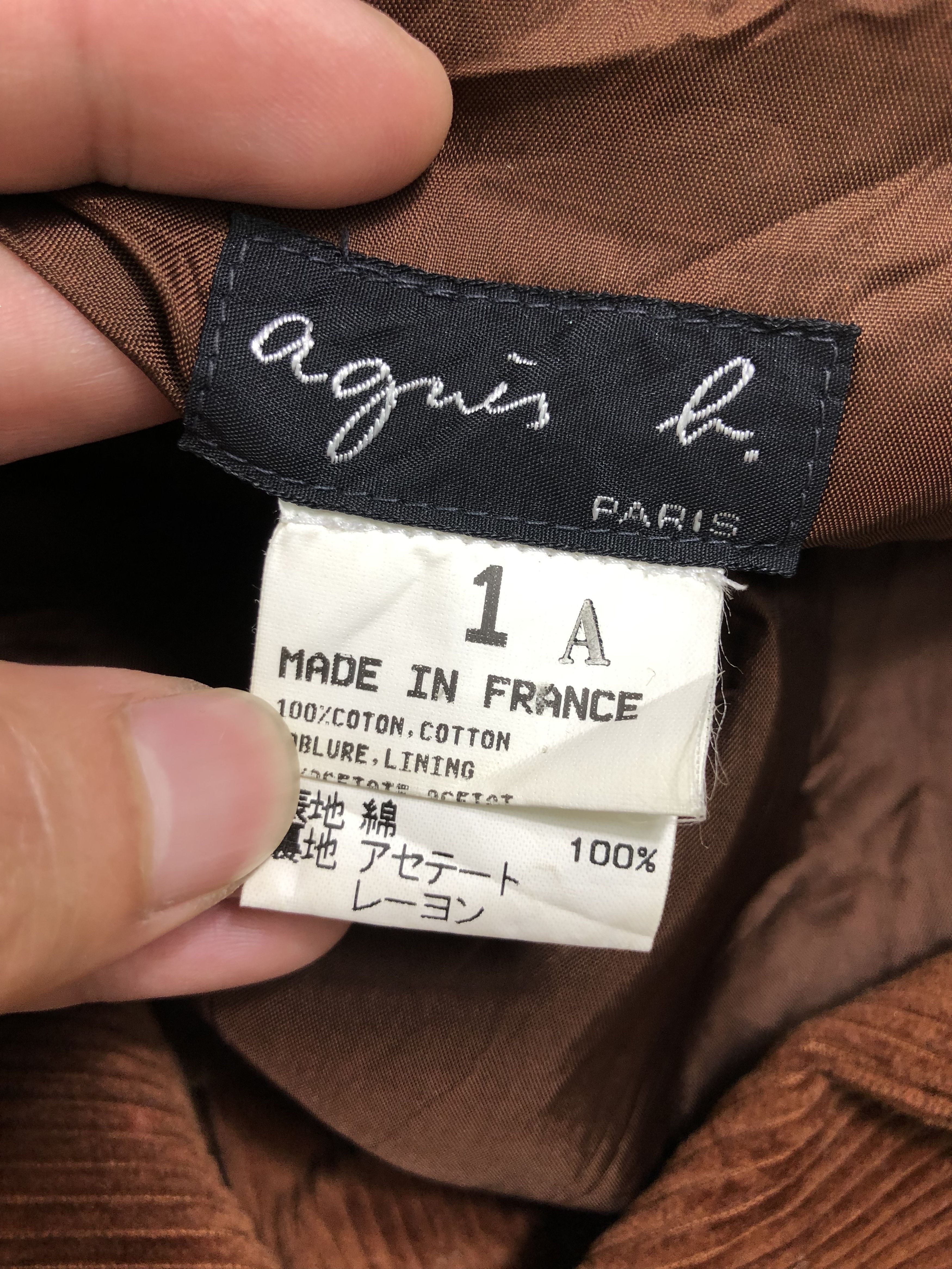 agnes b. RARE🔥VINTAGE 90’S AGNES B. CORDUROY LONG COAT Size S / US 4 / IT 40 - 5 Thumbnail