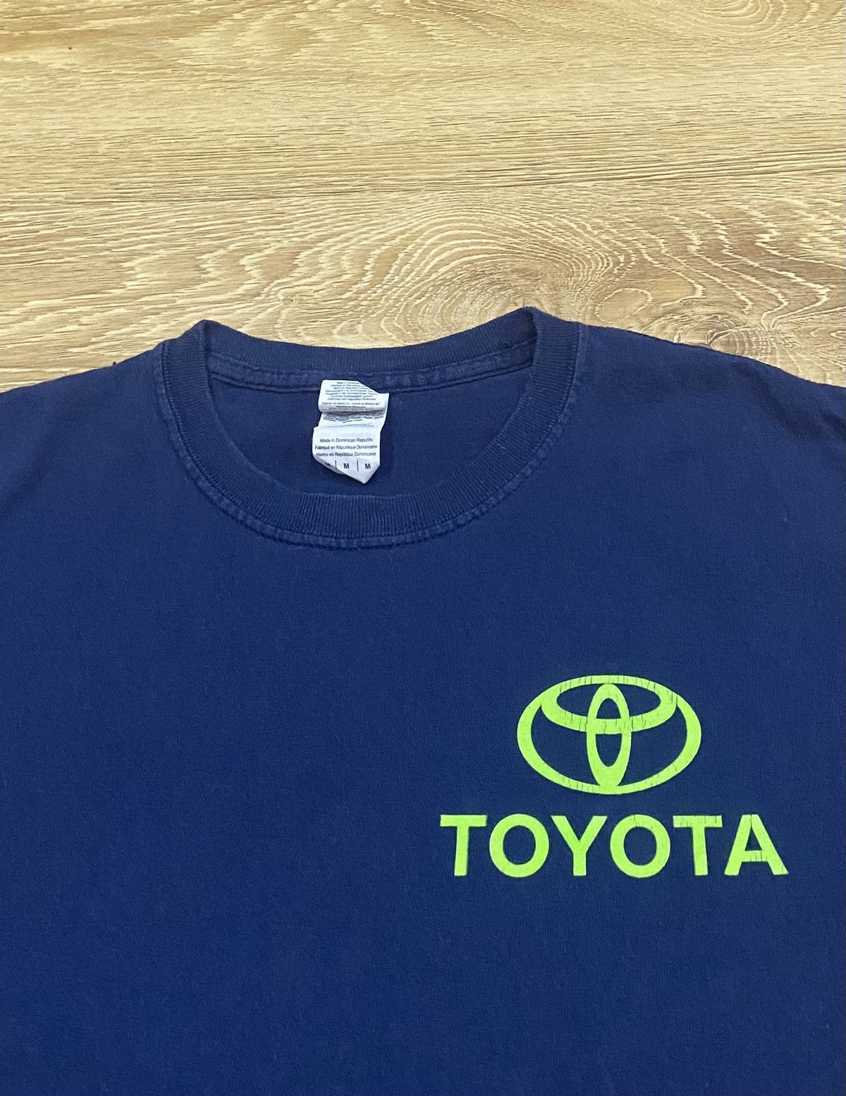 Vintage Automotive racing toyota fan deck Big logo tee shirt Size US M / EU 48-50 / 2 - 3 Thumbnail