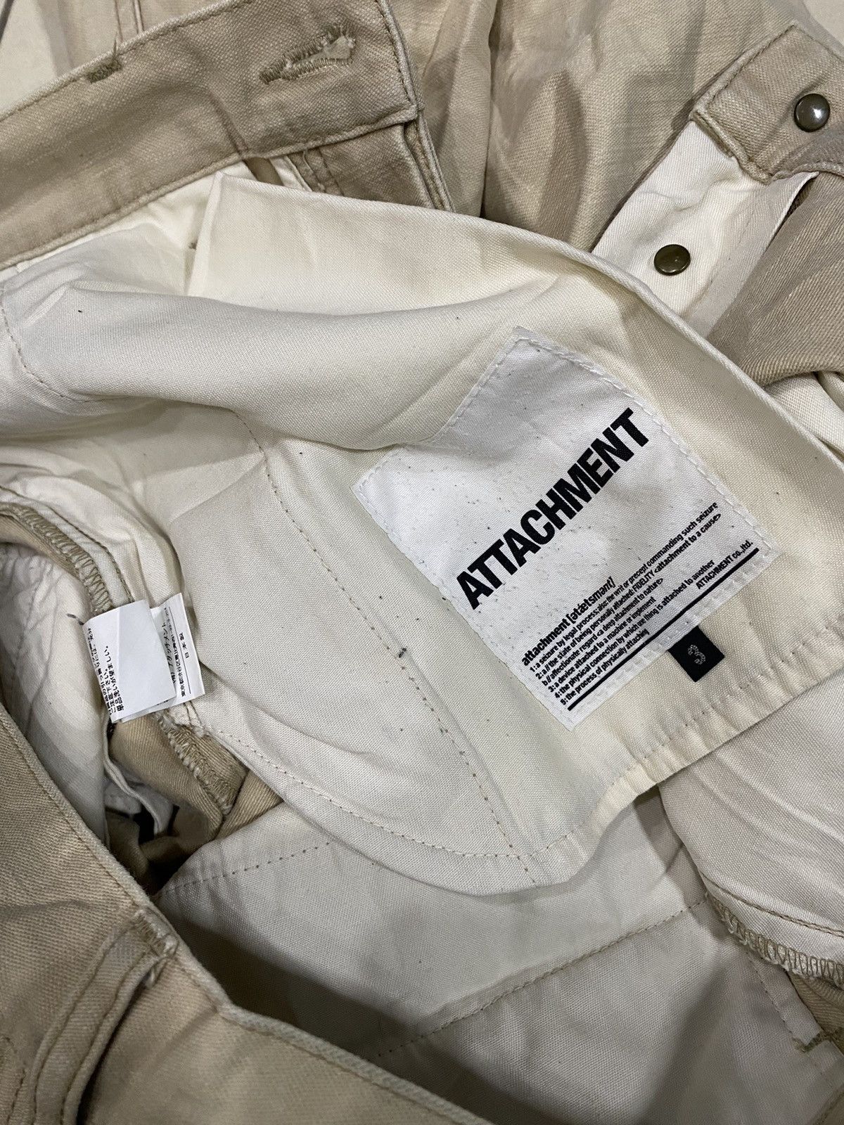 Attachment Flare Japan attachment J pocket pant denim Size US 32 / EU 48 - 6 Thumbnail