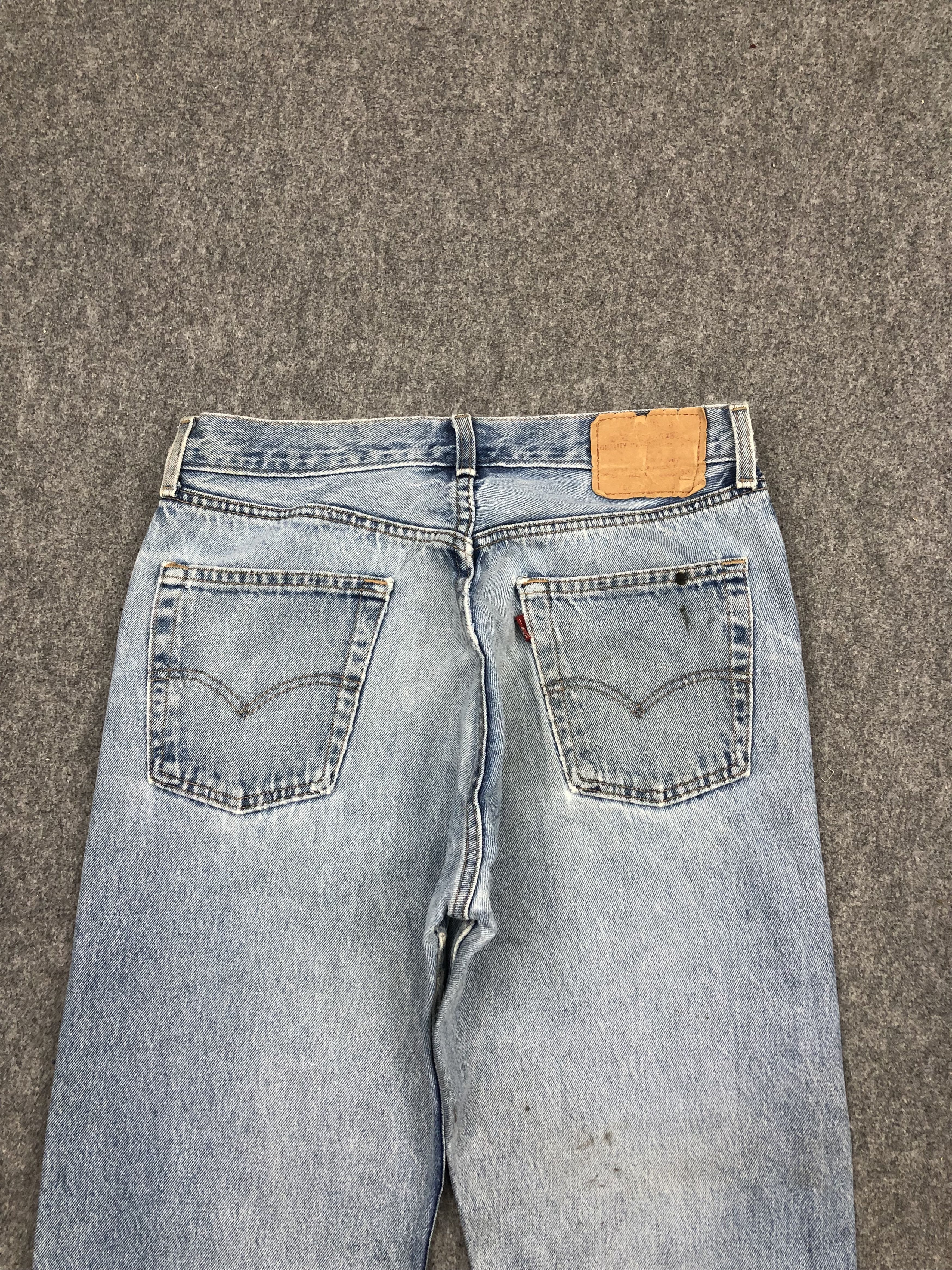 Levi's Vintage 90s Levis 503 Faded Blue Jeans DP1633 Size US 32 / EU 48 - 4 Thumbnail
