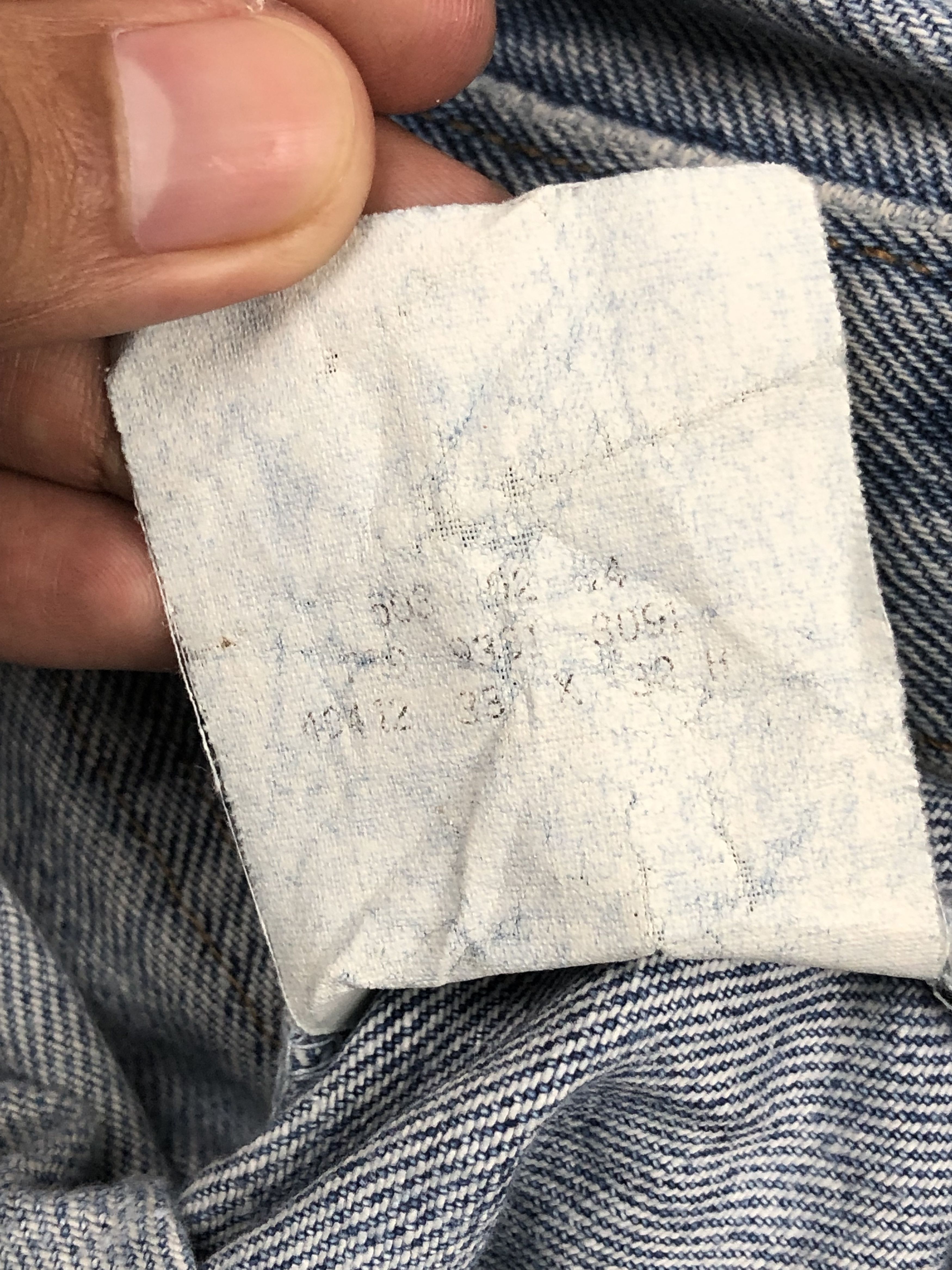 Levi's Vintage 90s Levis 503 Faded Blue Jeans DP1633 Size US 32 / EU 48 - 8 Thumbnail