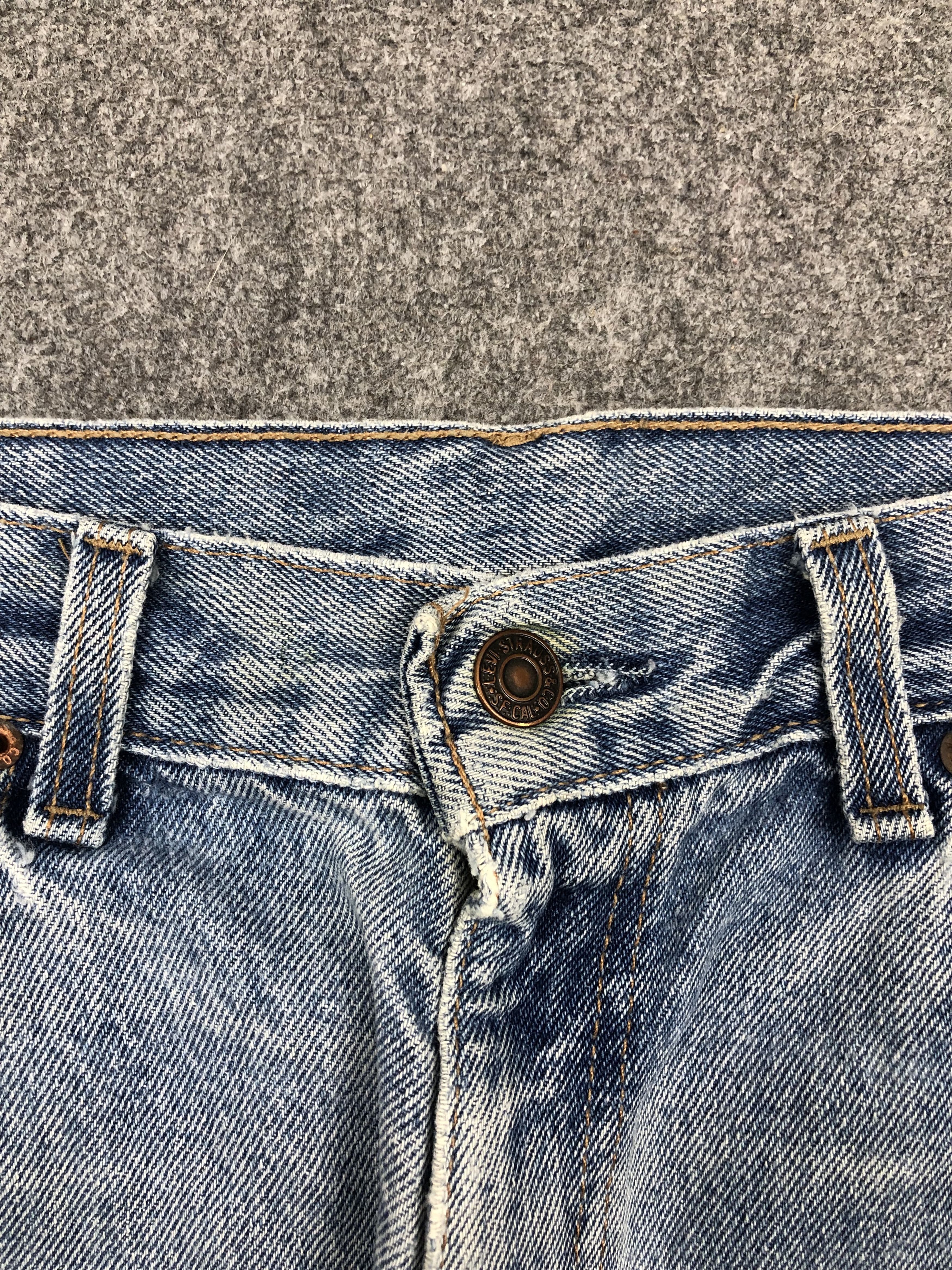 Levi's Vintage 90s Levis 503 Faded Blue Jeans DP1633 Size US 32 / EU 48 - 10 Thumbnail