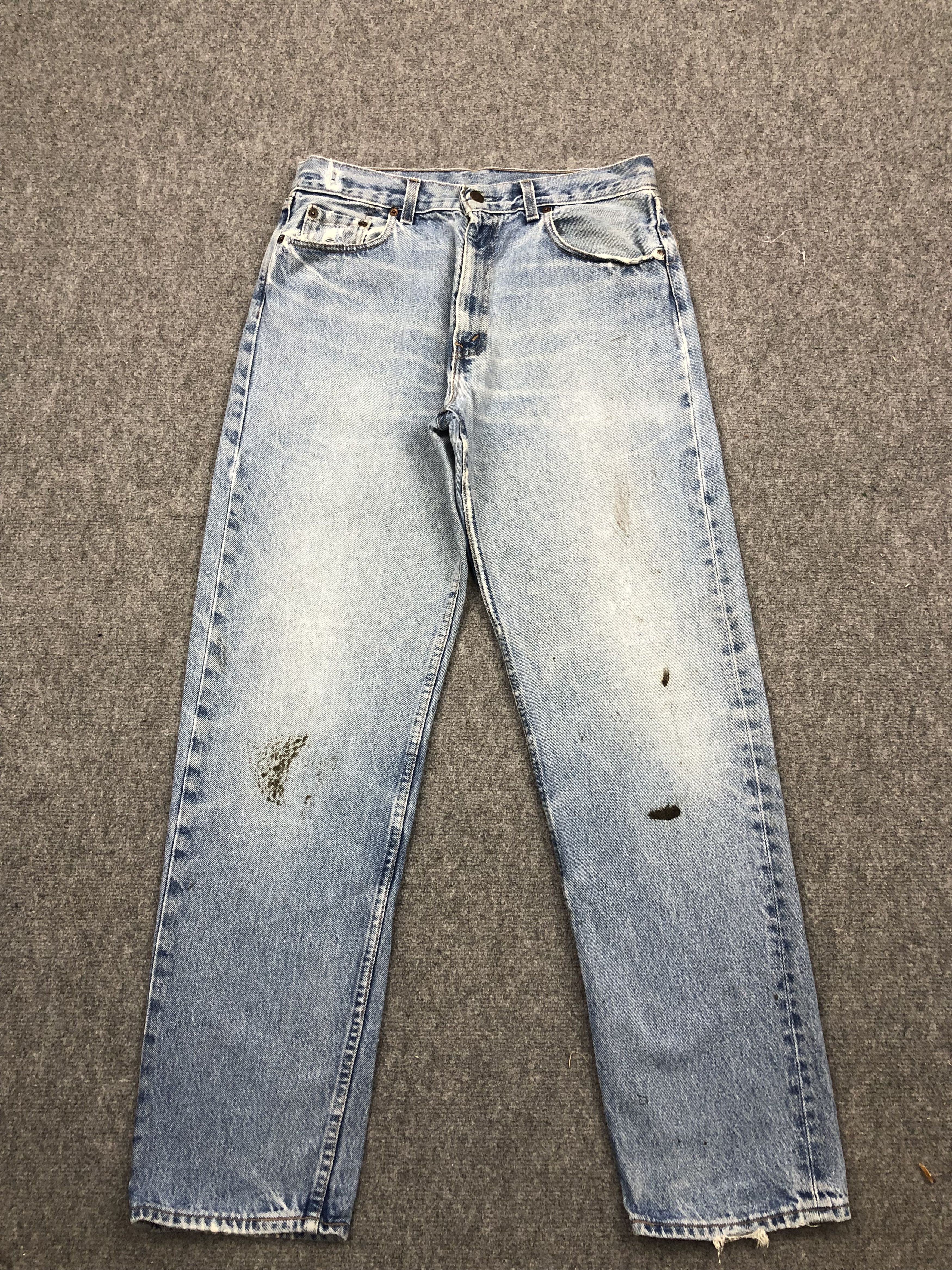 Levi's Vintage 90s Levis 503 Faded Blue Jeans DP1633 Size US 32 / EU 48 - 1 Thumbnail