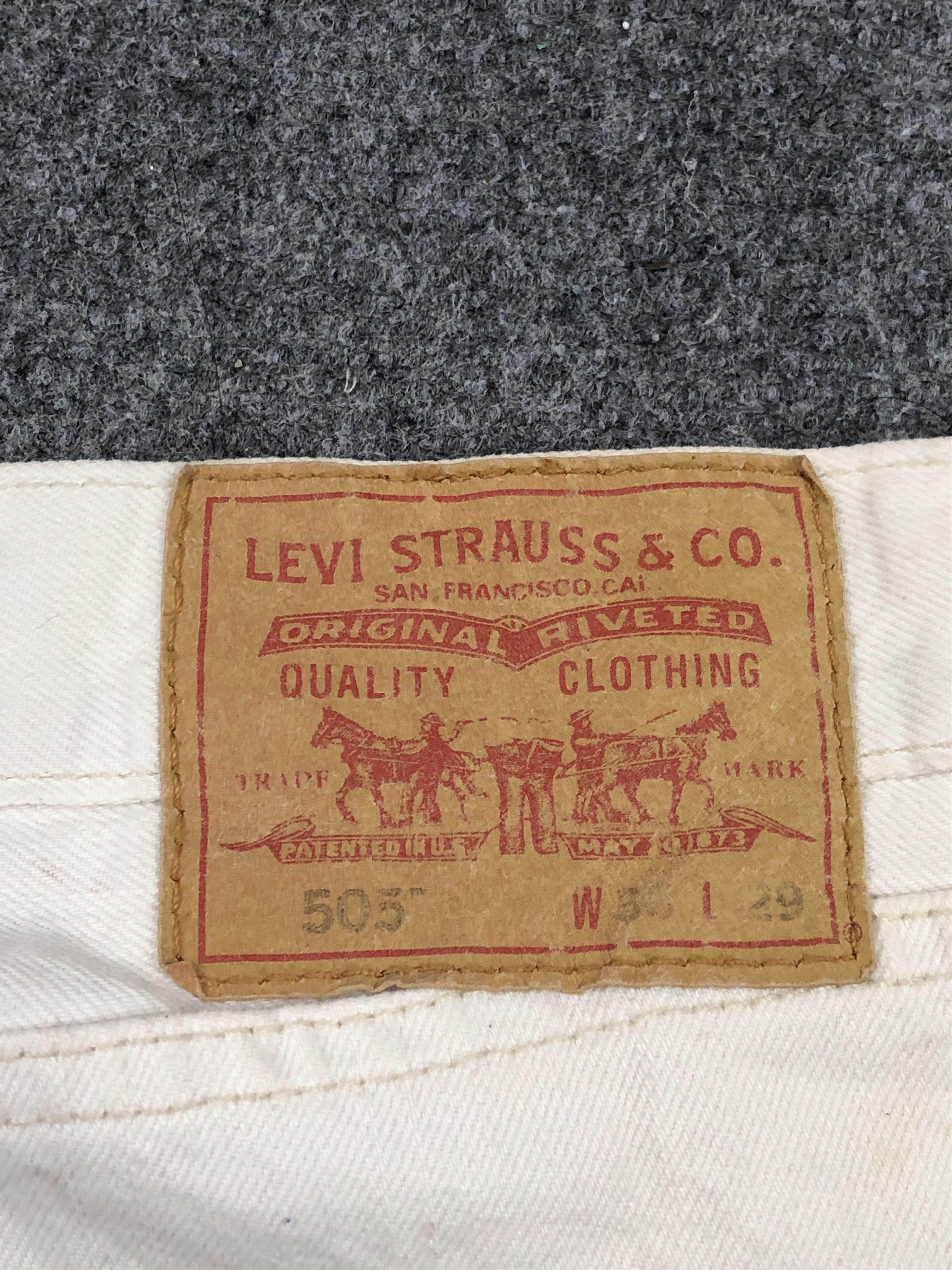 Levi's Vintage Levis 505 Jeans DP1629 Size US 38 / EU 54 - 5 Thumbnail