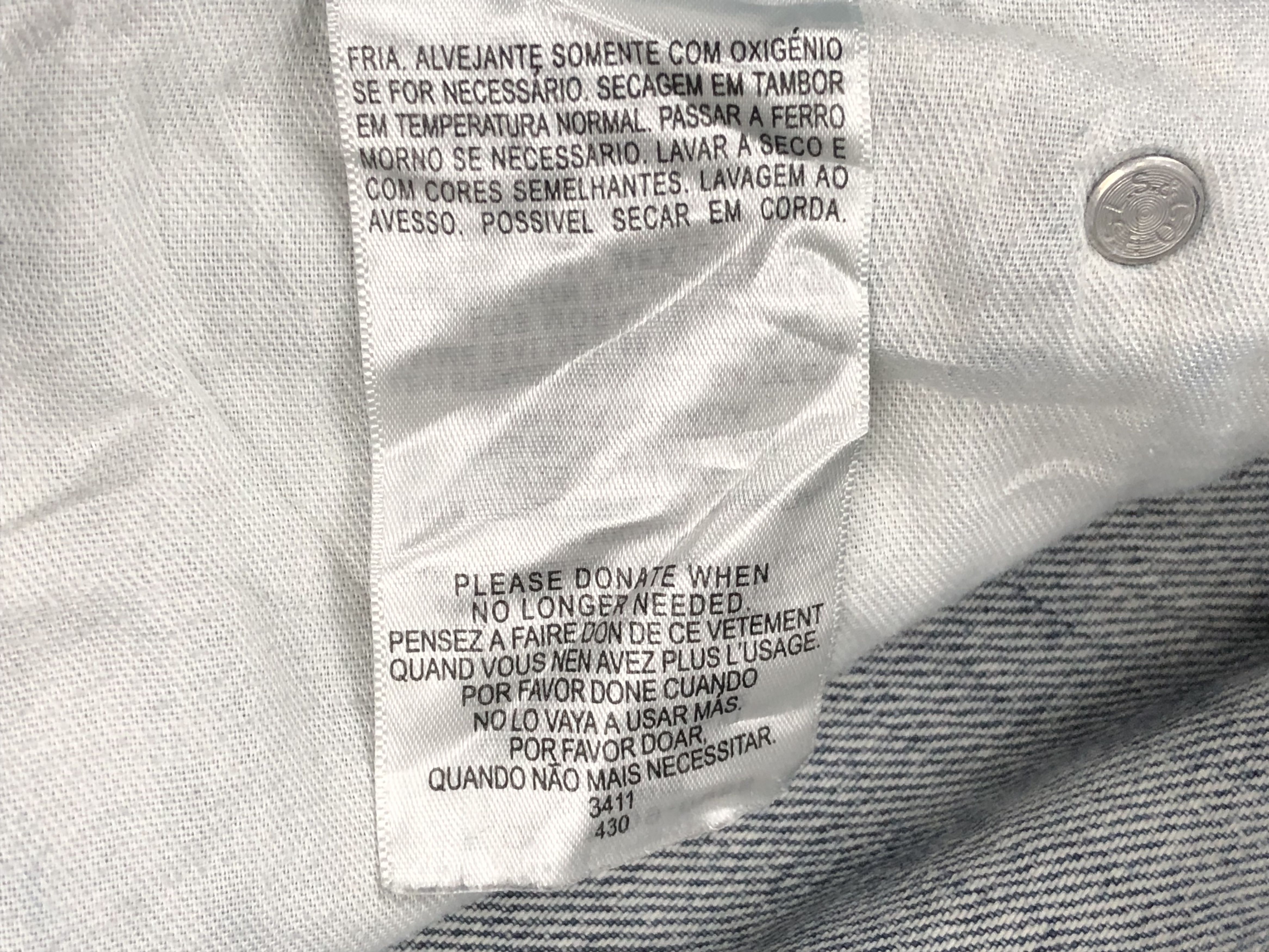 Levi's Faded Blue Vintage Levis 505 Jeans DP1626 Size US 35 - 8 Thumbnail