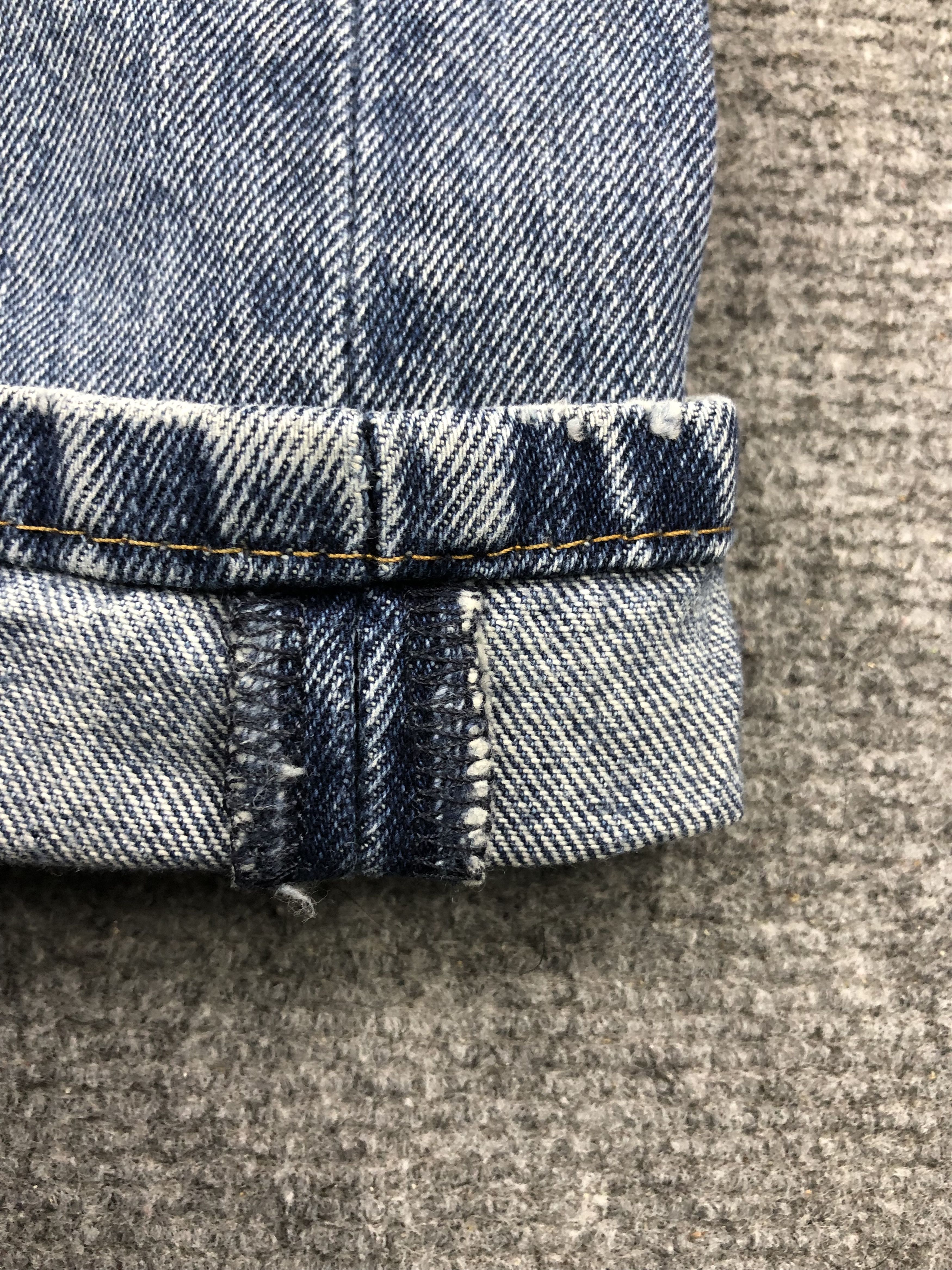 Levi's Vintage Levis 505 Faded Blue Jeans DP1655 Size US 38 / EU 54 - 9 Thumbnail