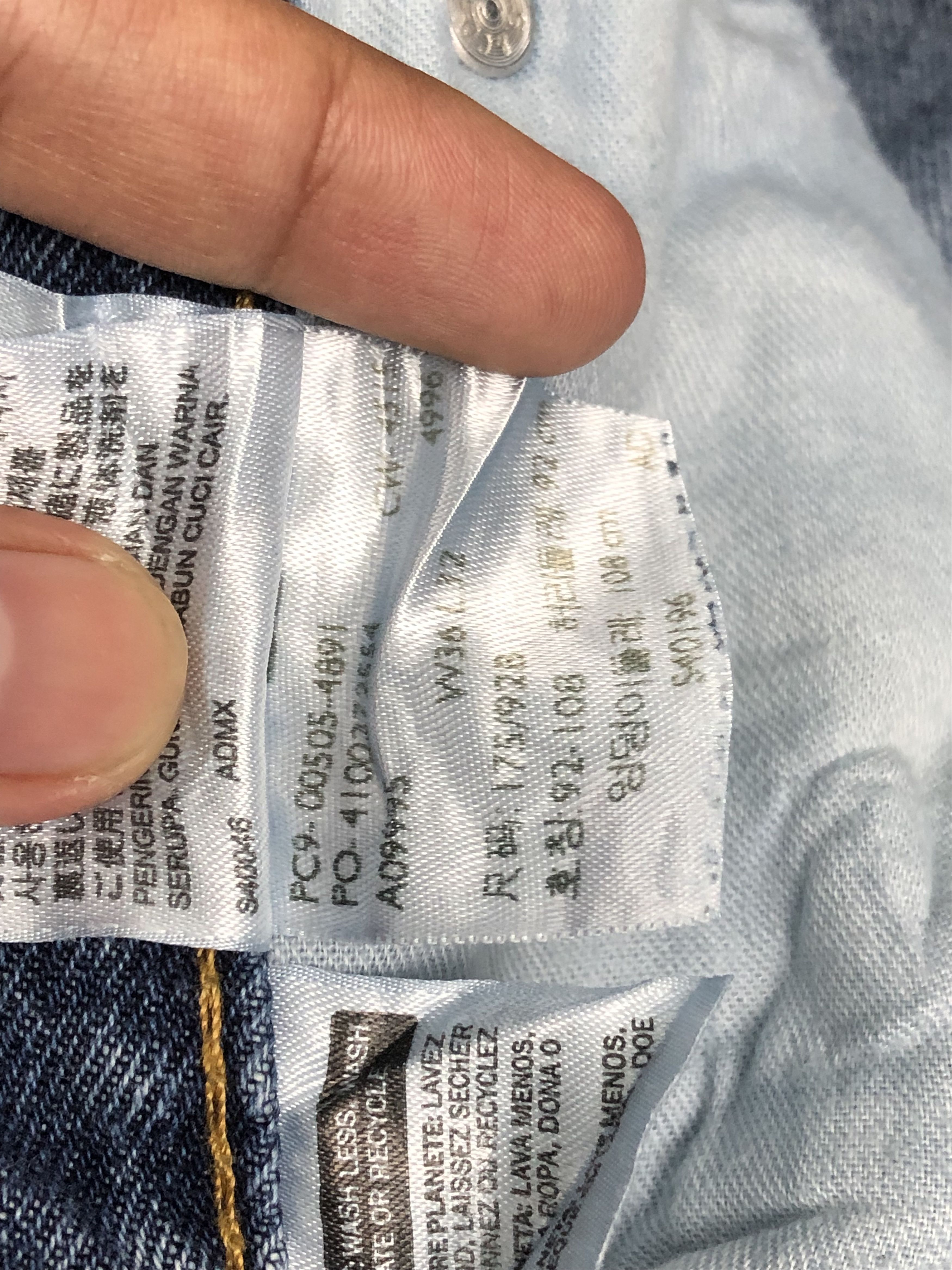 Levi's Vintage Levis 505 Faded Blue Jeans DP1655 Size US 38 / EU 54 - 8 Thumbnail