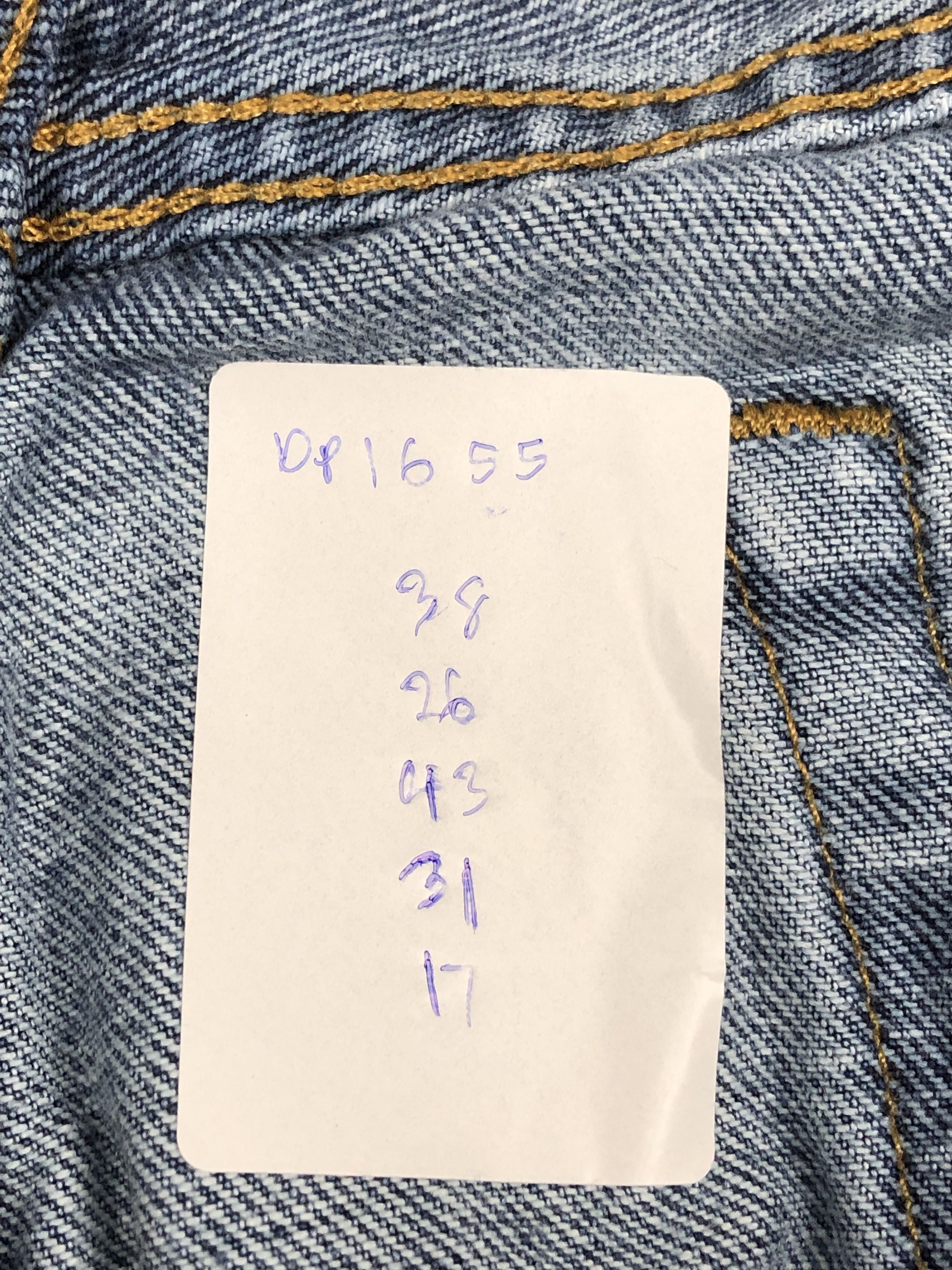 Levi's Vintage Levis 505 Faded Blue Jeans DP1655 Size US 38 / EU 54 - 14 Thumbnail
