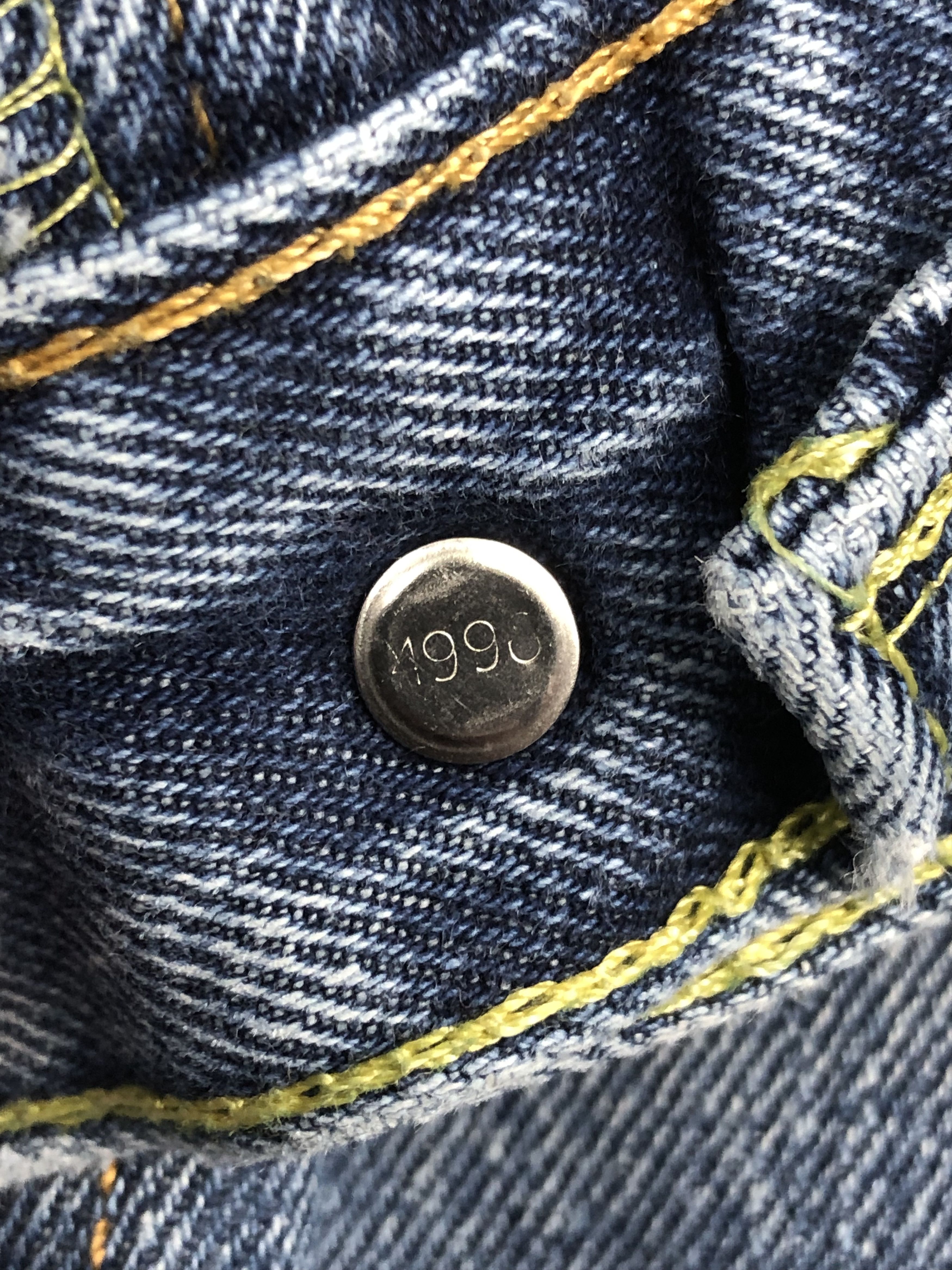 Levi's Vintage Levis 505 Faded Blue Jeans DP1655 Size US 38 / EU 54 - 13 Thumbnail
