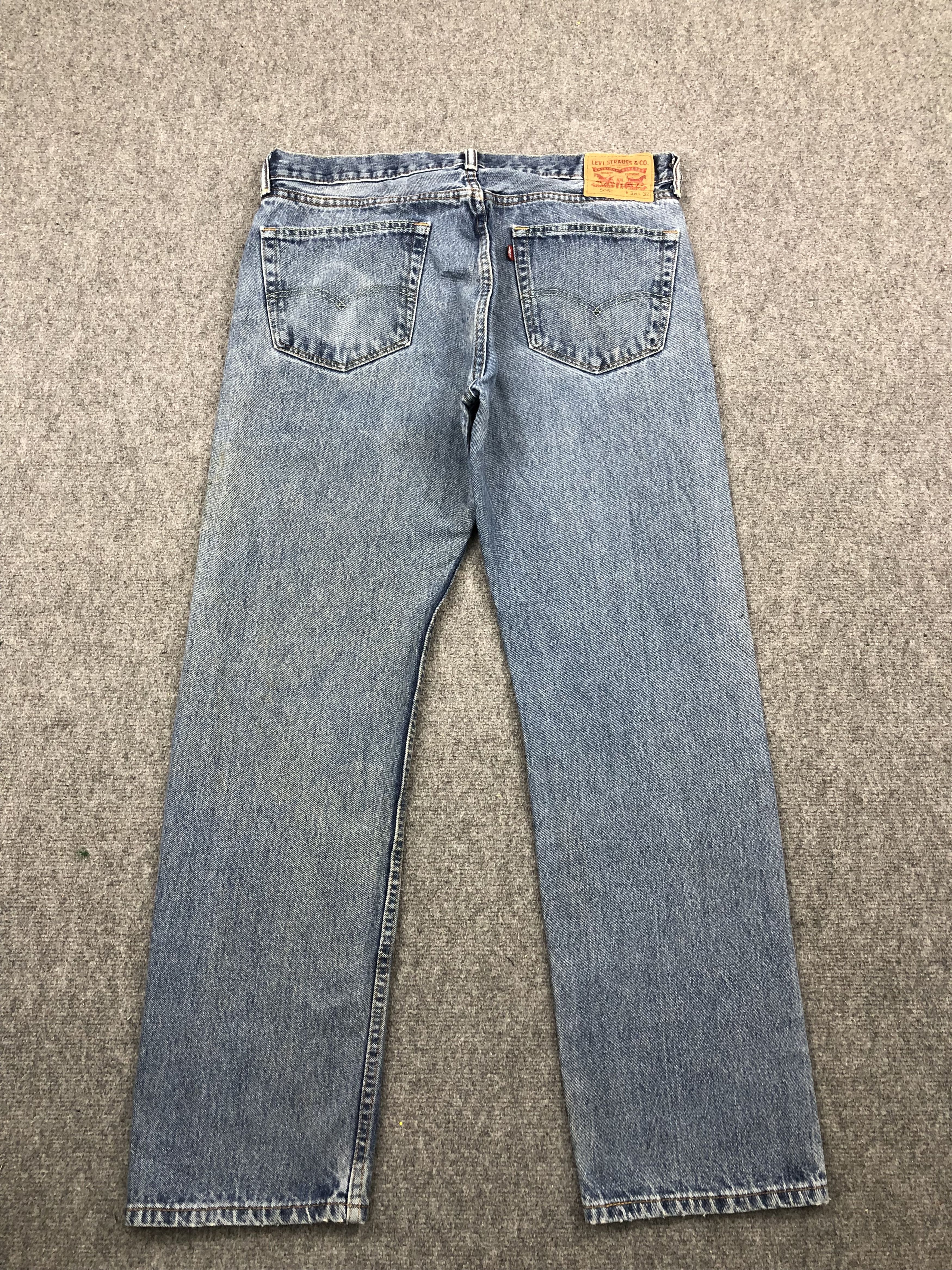 Levi's Vintage Levis 505 Faded Blue Jeans DP1655 Size US 38 / EU 54 - 2 Thumbnail