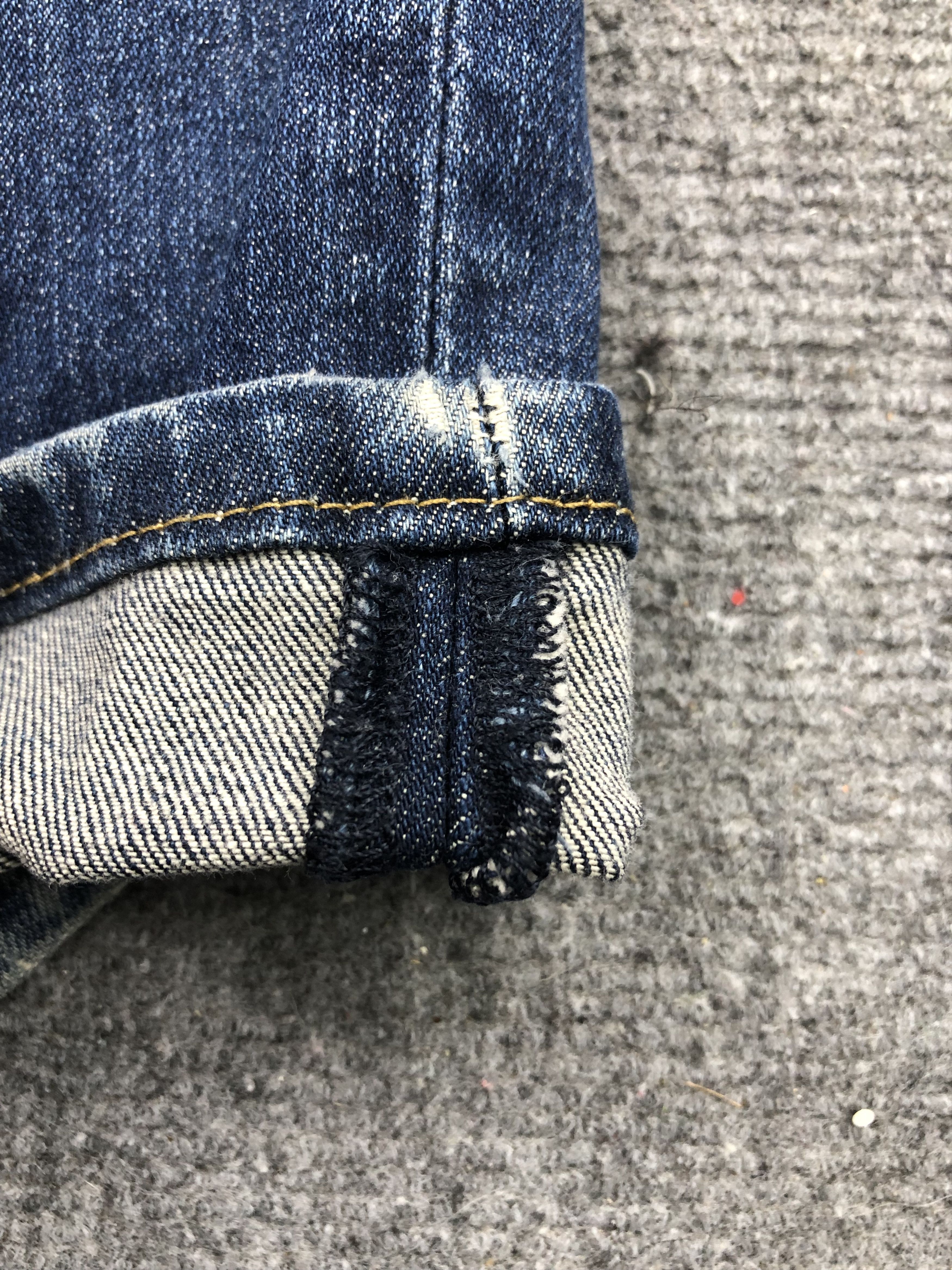 Levi's Vintage Levis 513 Faded Blue Jeans DP1648 Size US 32 / EU 48 - 10 Thumbnail
