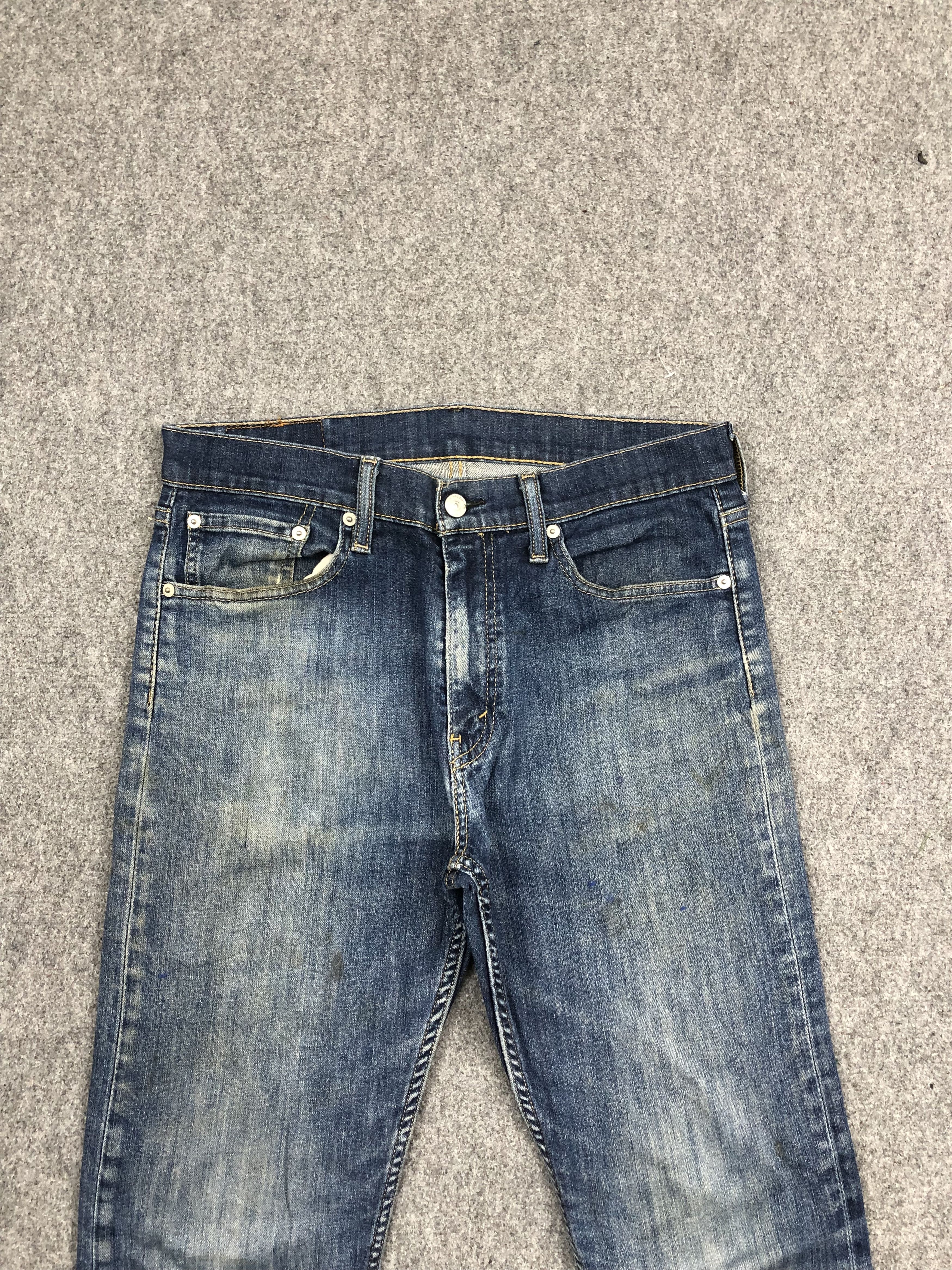 Levi's Vintage Levis 513 Faded Blue Jeans DP1648 Size US 32 / EU 48 - 2 Thumbnail