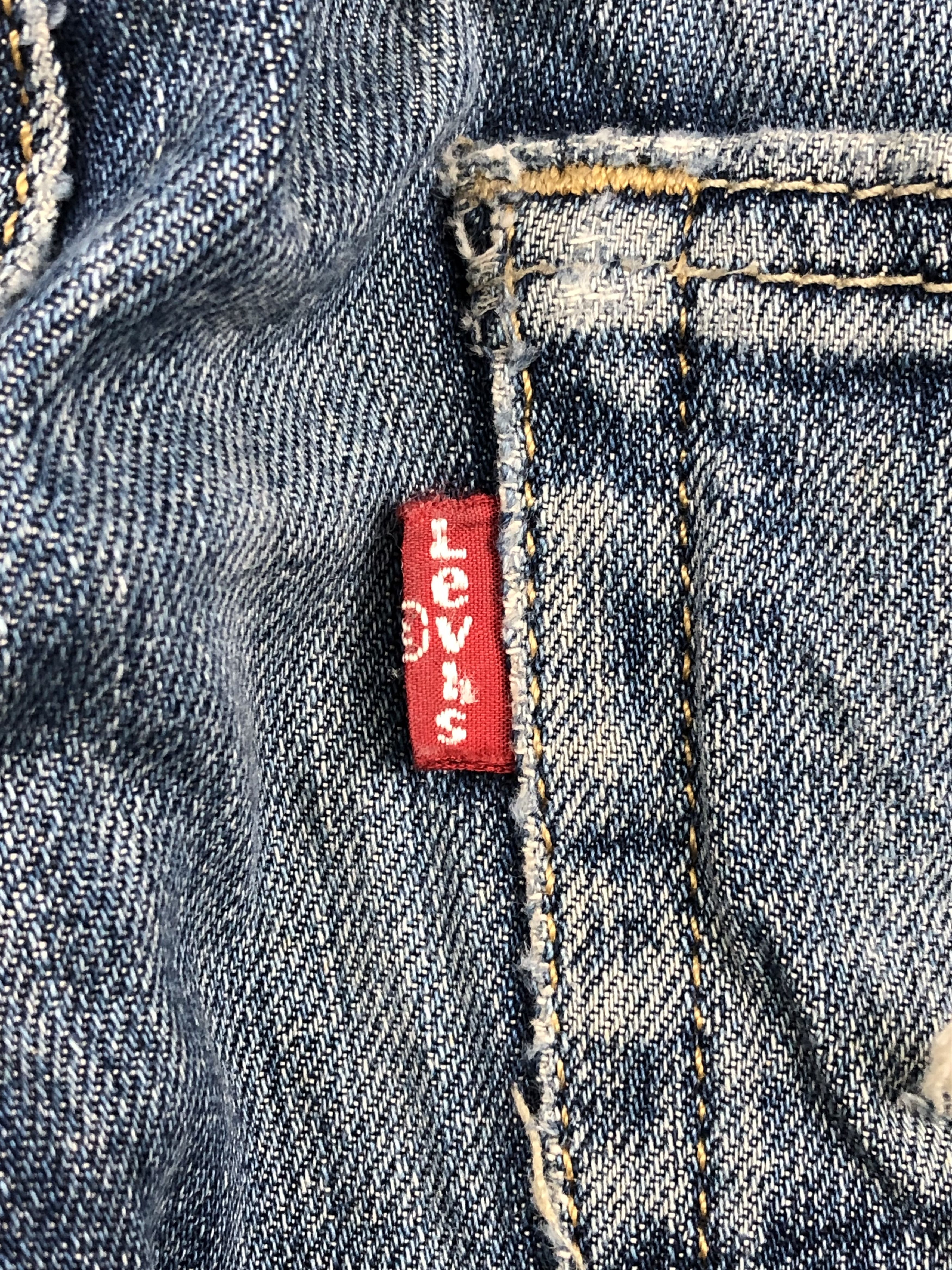 Levi's Vintage Levis 513 Faded Blue Jeans DP1648 Size US 32 / EU 48 - 9 Thumbnail