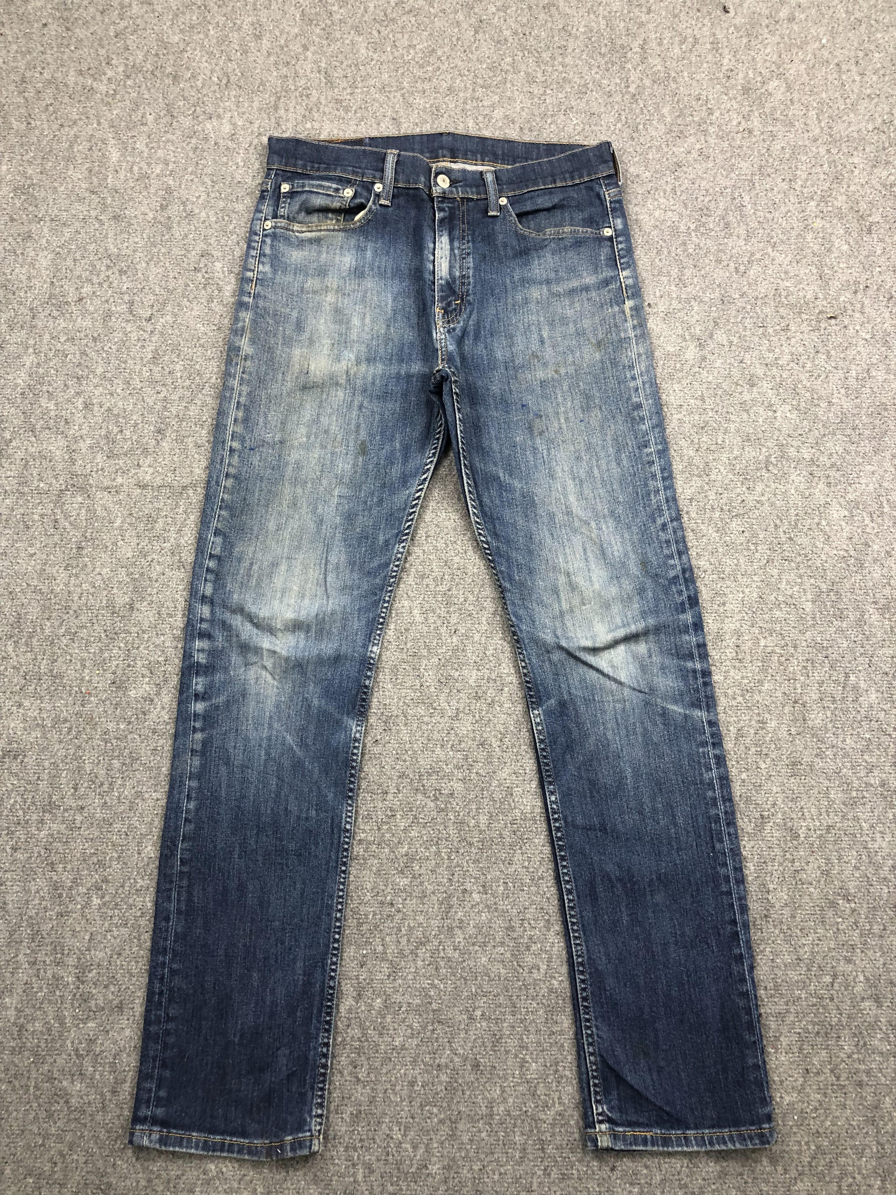 Vintage Levis 513 Faded Blue Jeans DP1648