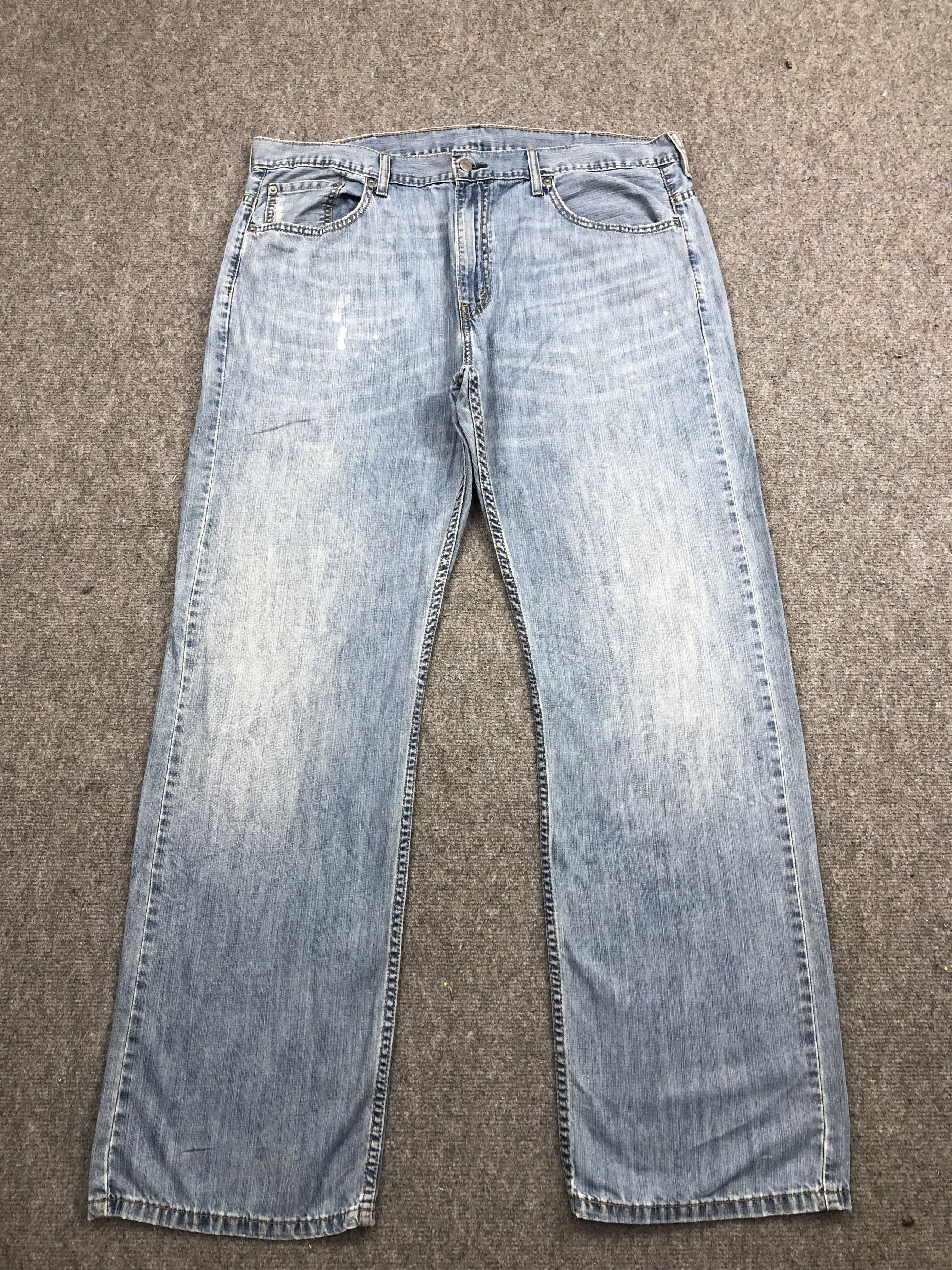 Levi's Vintage Levis 569 Light Wash Jeans DP1647 Size US 41 - 1 Thumbnail