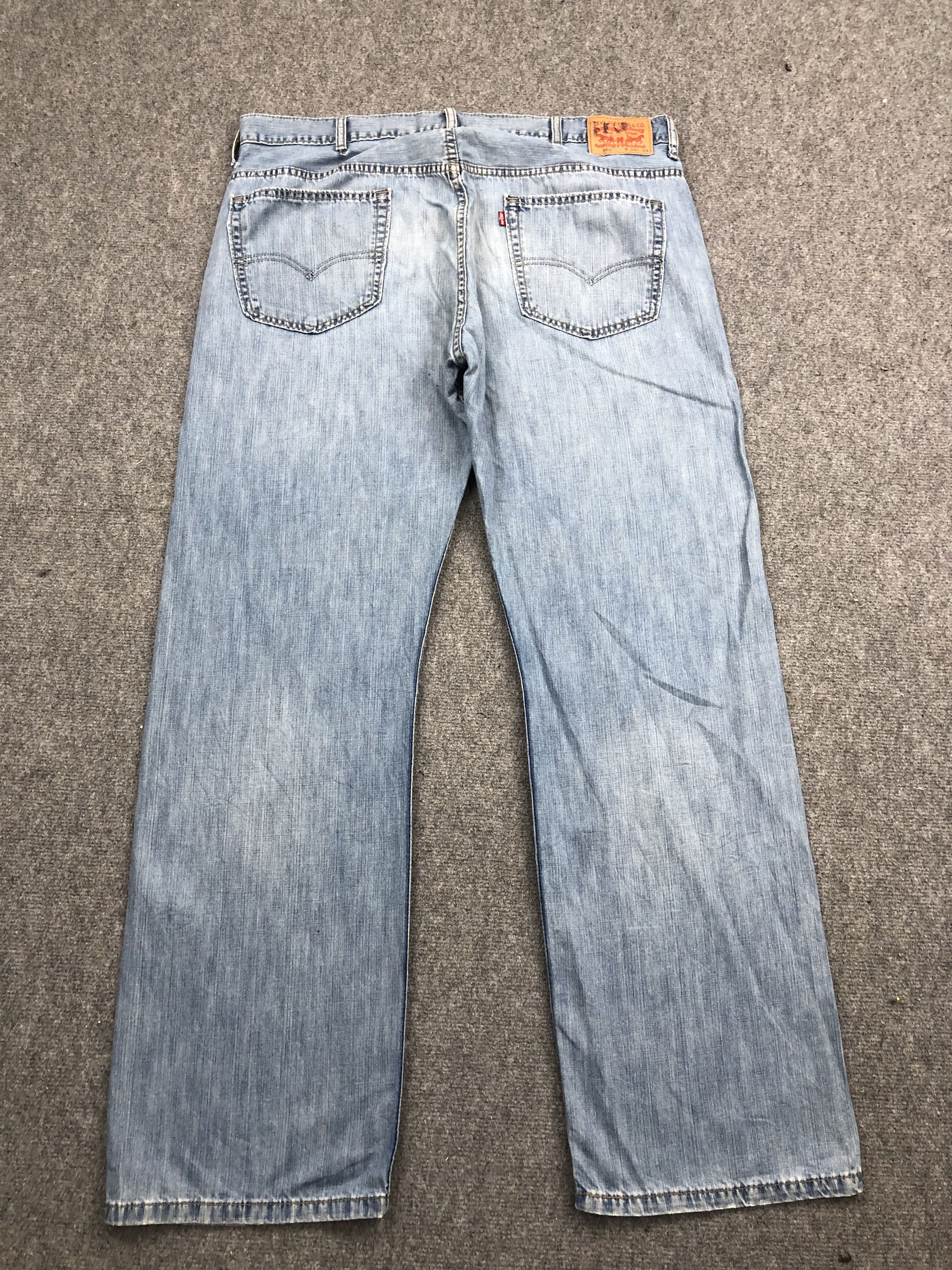 Levi's Vintage Levis 569 Light Wash Jeans DP1647 Size US 41 - 10 Thumbnail