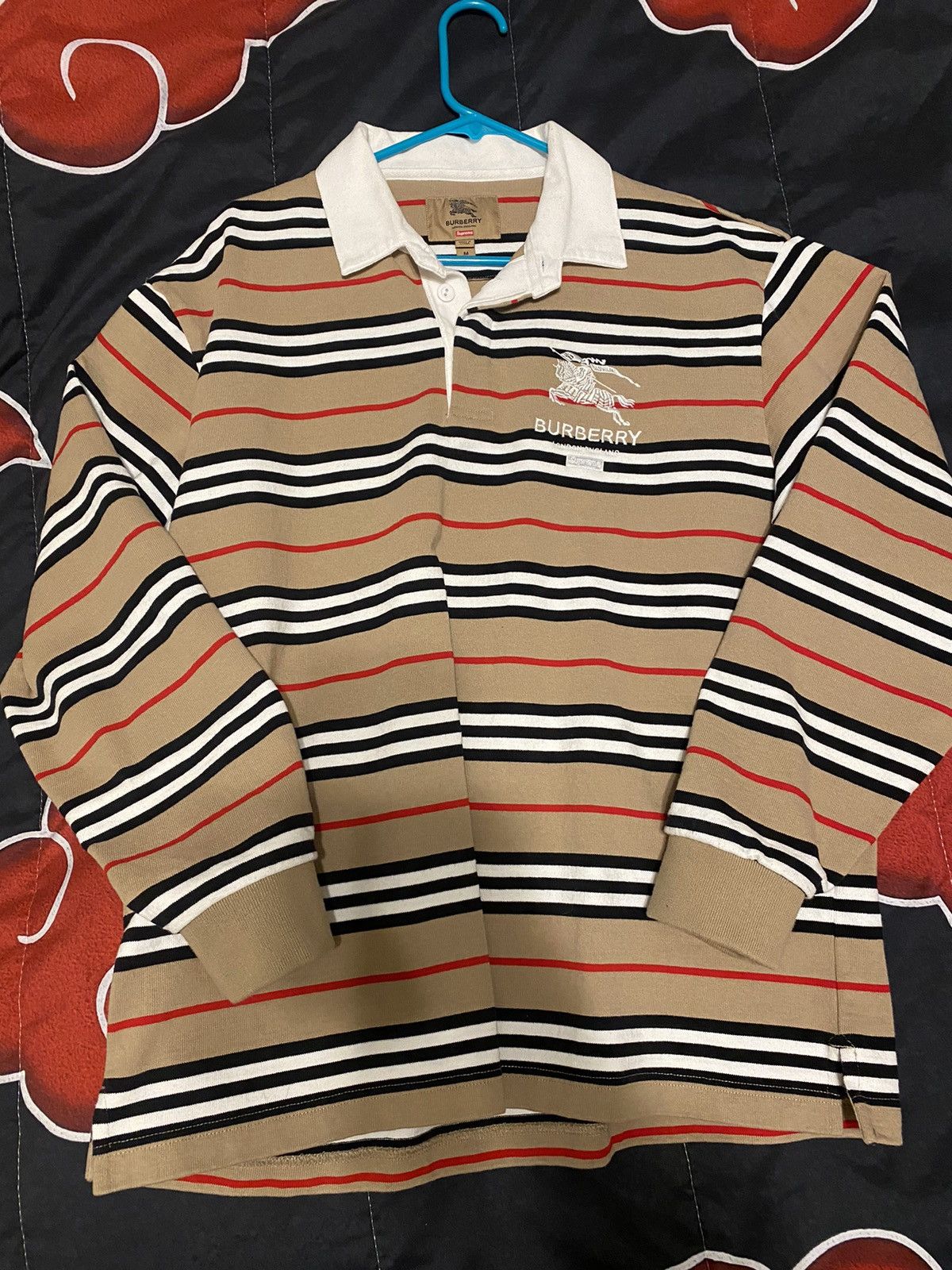 Supreme Supreme Burberry Rugby Beige Size M | Grailed