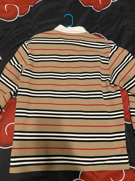 Supreme Supreme Burberry Rugby Beige Size M | Grailed